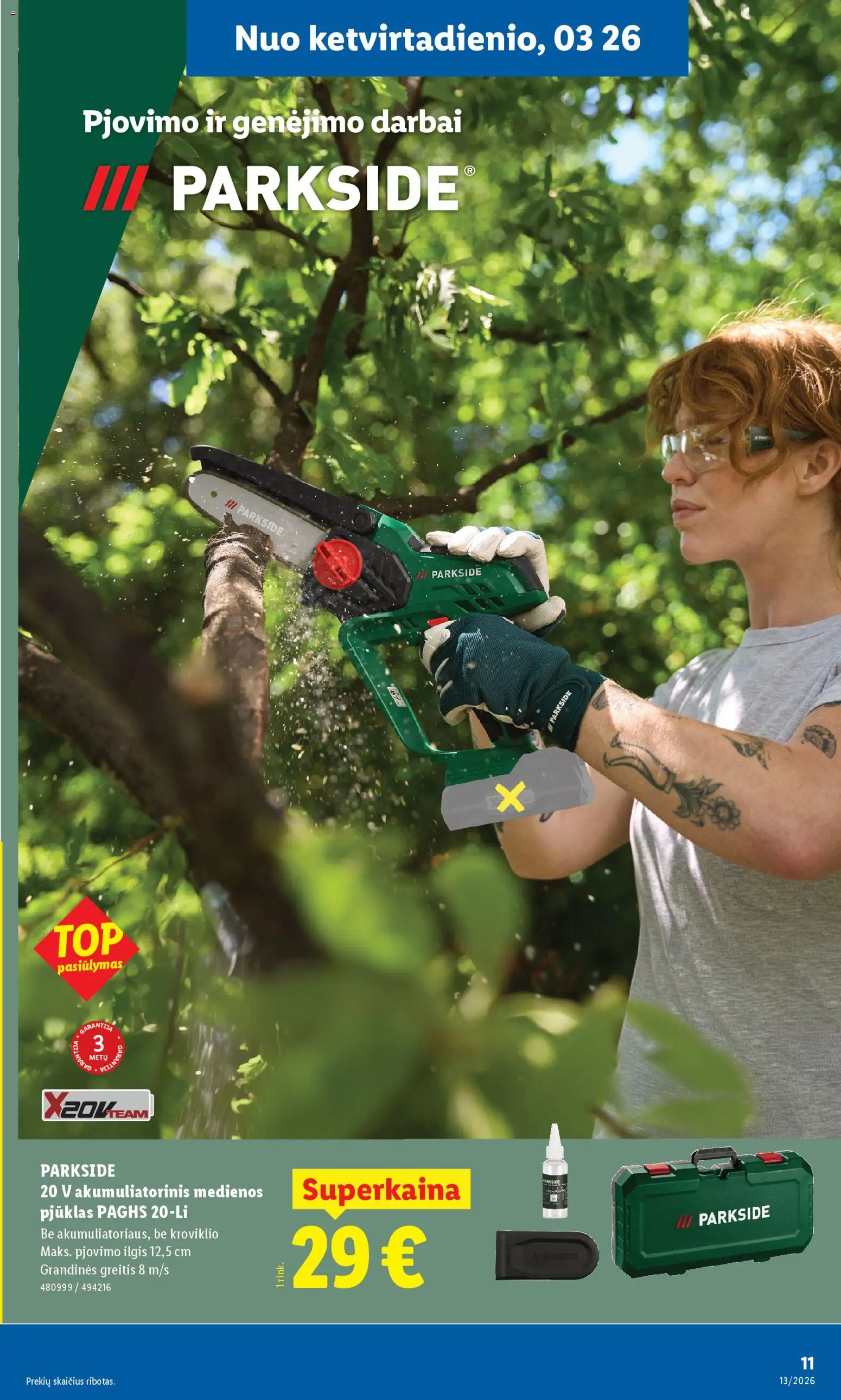 LIDL akcijos nuo 23.03.2026 | Puslapis: 11