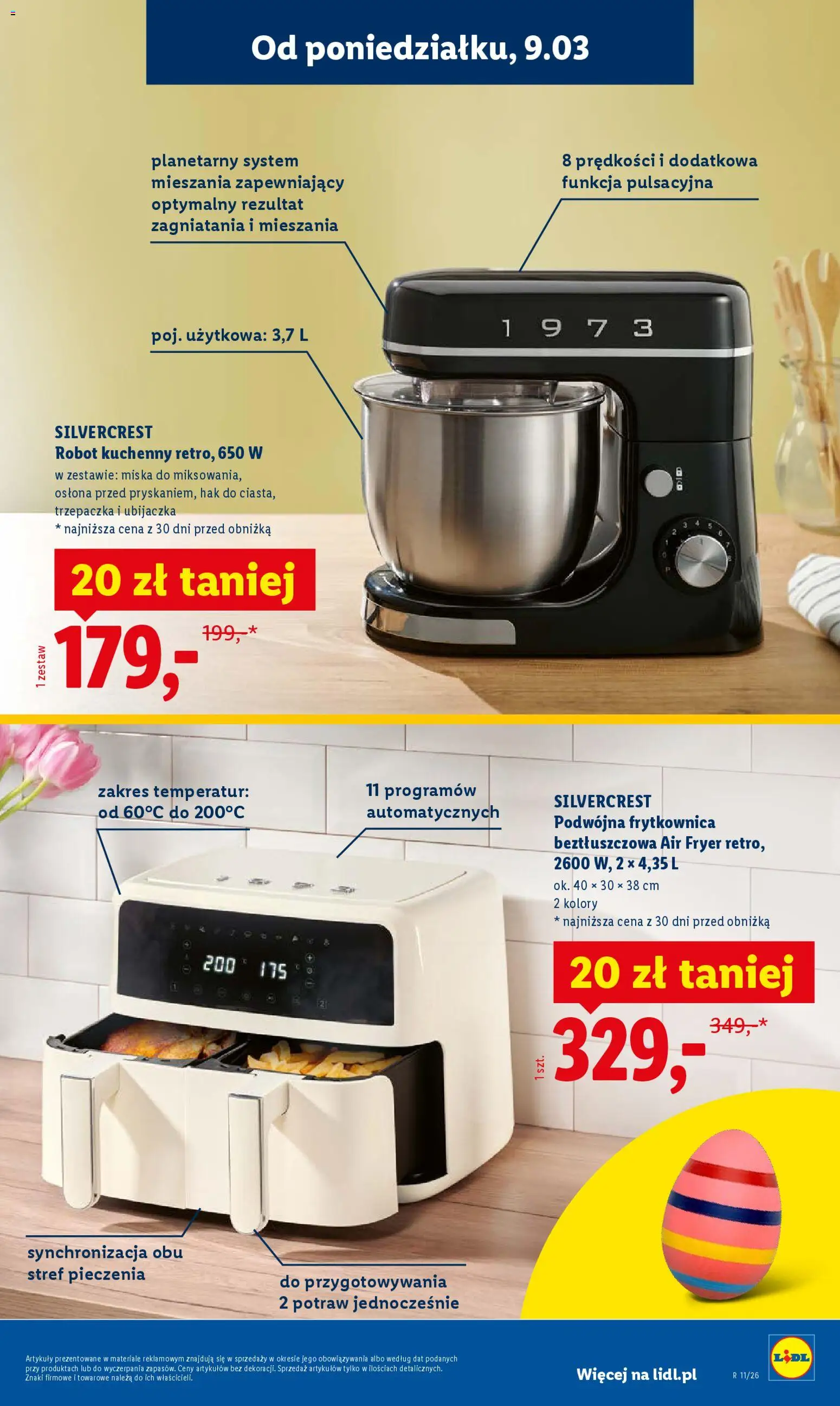 Lidl Polsko katalog od 09.03.2026 | Strana: 17 | Produkty: Miska, Robot
