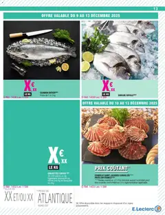 E.Leclerc - Prévisualisation de SAUMON ENTIER, Pièce de 1 à 3 kg. valide à partir de 09.12.2025 | Page: 27