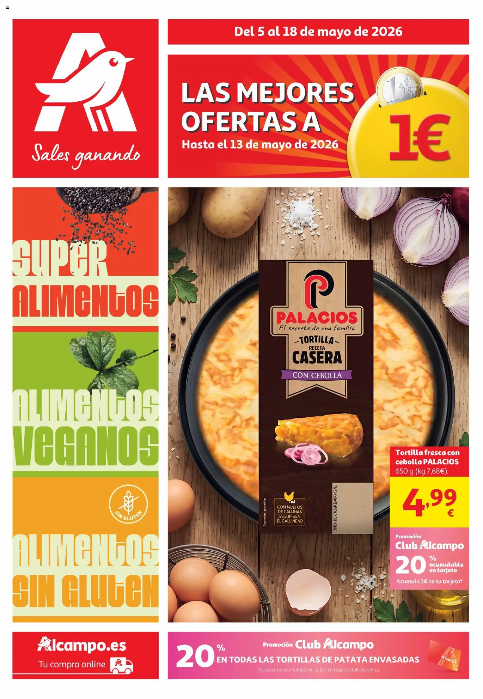 Alcampo Canarias │ válido desde el 05.05.2026 | Página: 1 | Productos: Παγωμένο τσάι, Κούβα