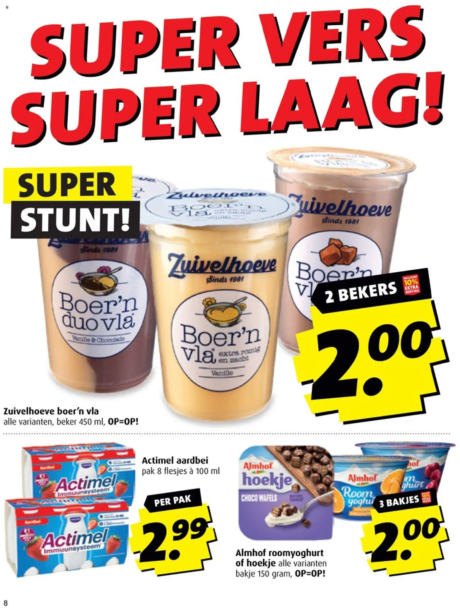 {H1} | Pagina: 8 | Producten: Room, Pavilon, Wafels, Aardbei