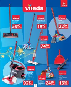 Pogląd oferty "Selgros cash&carry Gazetka - Sprzątanie" - ważna od 06.11.2025 | Strona: 13 | Produkty: Szczotka, Mop obrotowy, Vileda