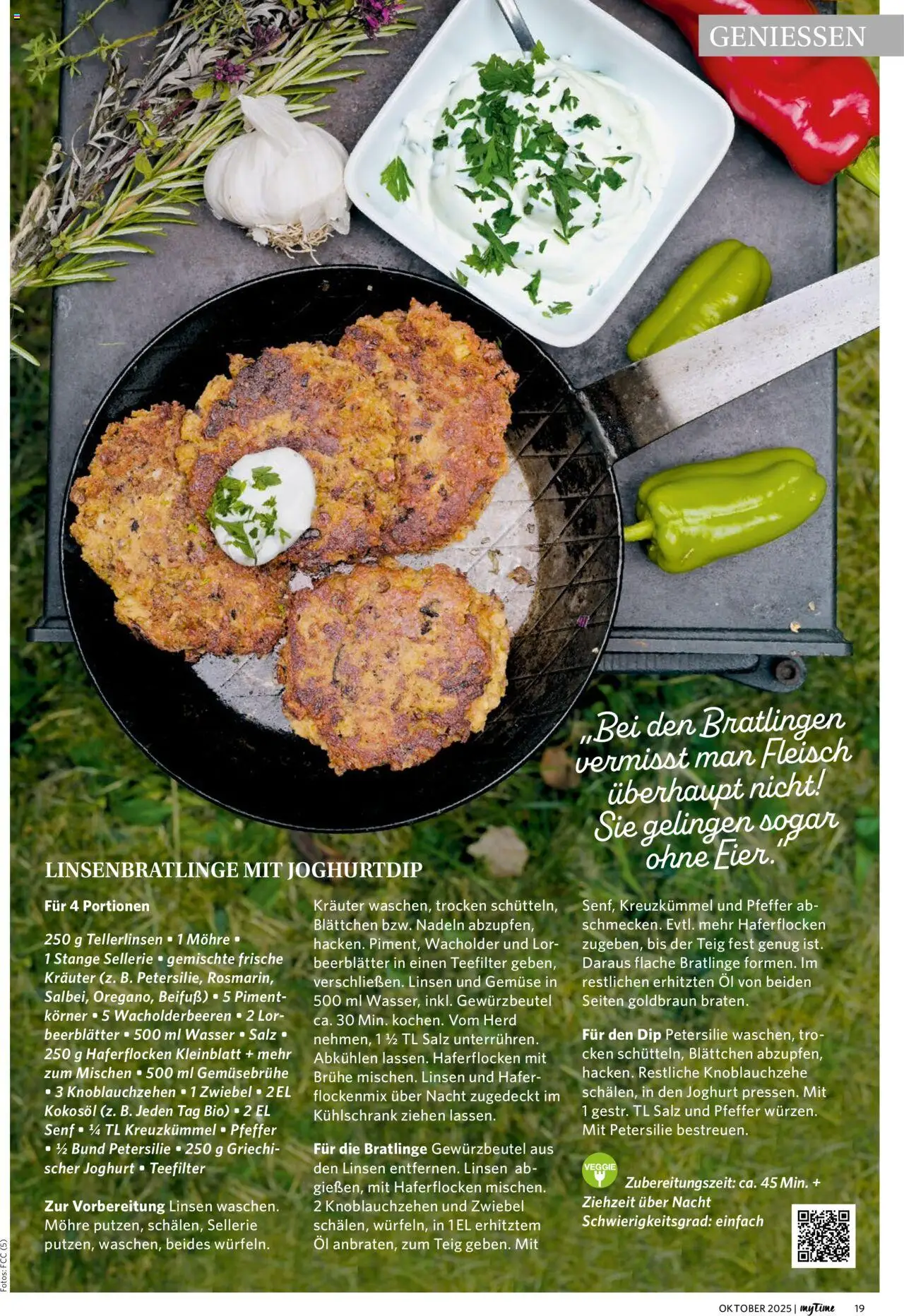 Famila Nordwest myTime Oktober 2025 – gültig ab 01.10.2025 | Seite: 19 | Produkte: Joghurt, Öl, Kühlschrank, Fleisch