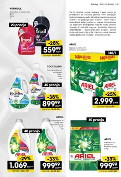 Roda katalog neprehrane - pregled Roda kataloga - važi od 27.11.2025 | Strana: 23 | Proizvode: Deterdžent, Ariel, Odeća, Coccolino