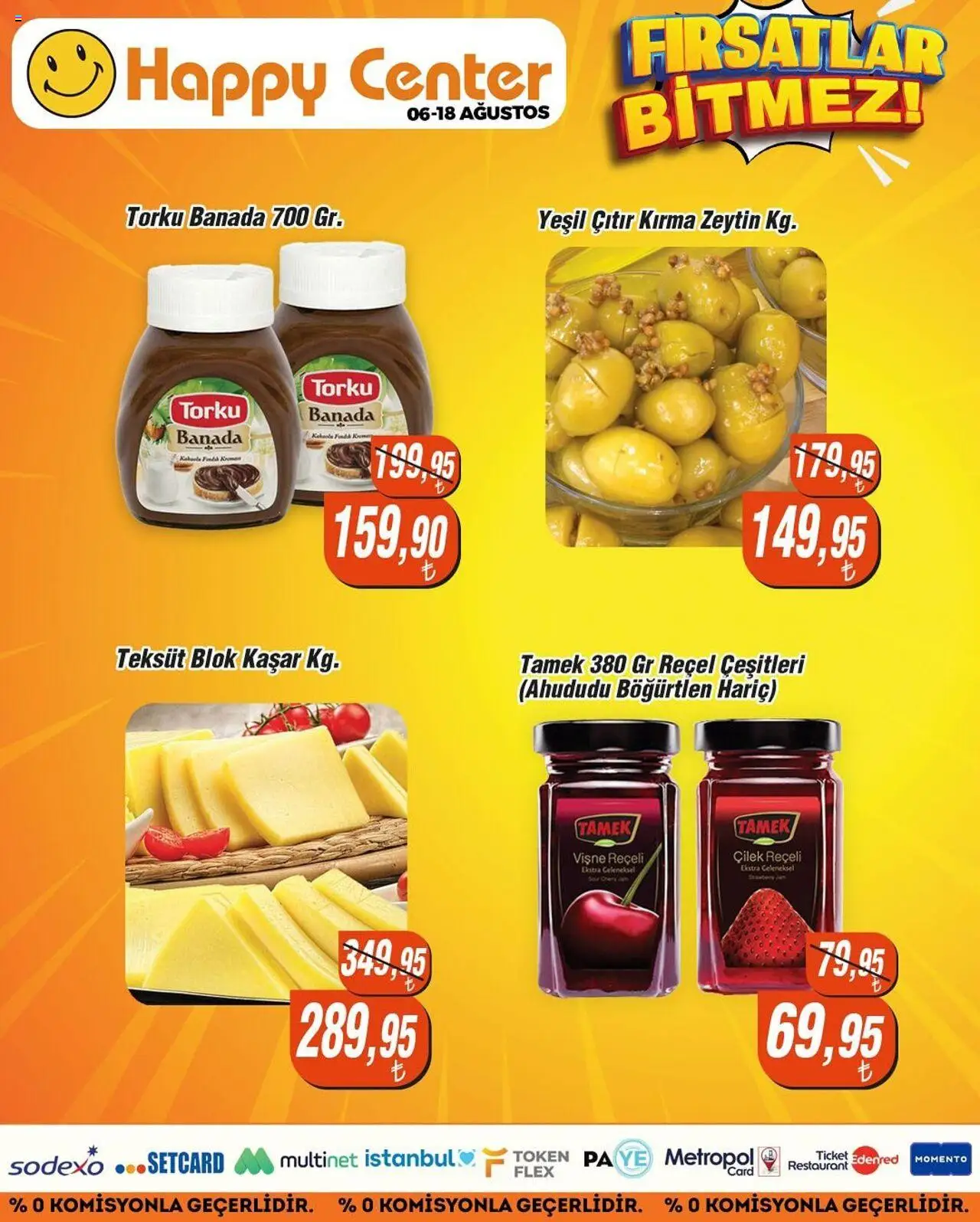 Happy Center Katalog - 06.08.2025 tarihinden itibaren geçerlidir | Sayfa: 10 | Ürünler: Vişne, Böğürtlen, Zeytin, Ahududu