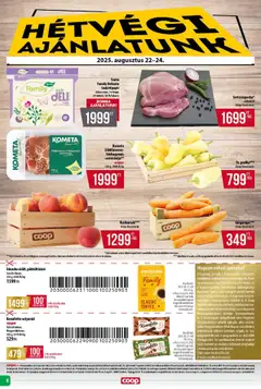 COOP akciós ujság - amely érvényes a következő dátumtól: 21.08.2025 | Oldal: 8