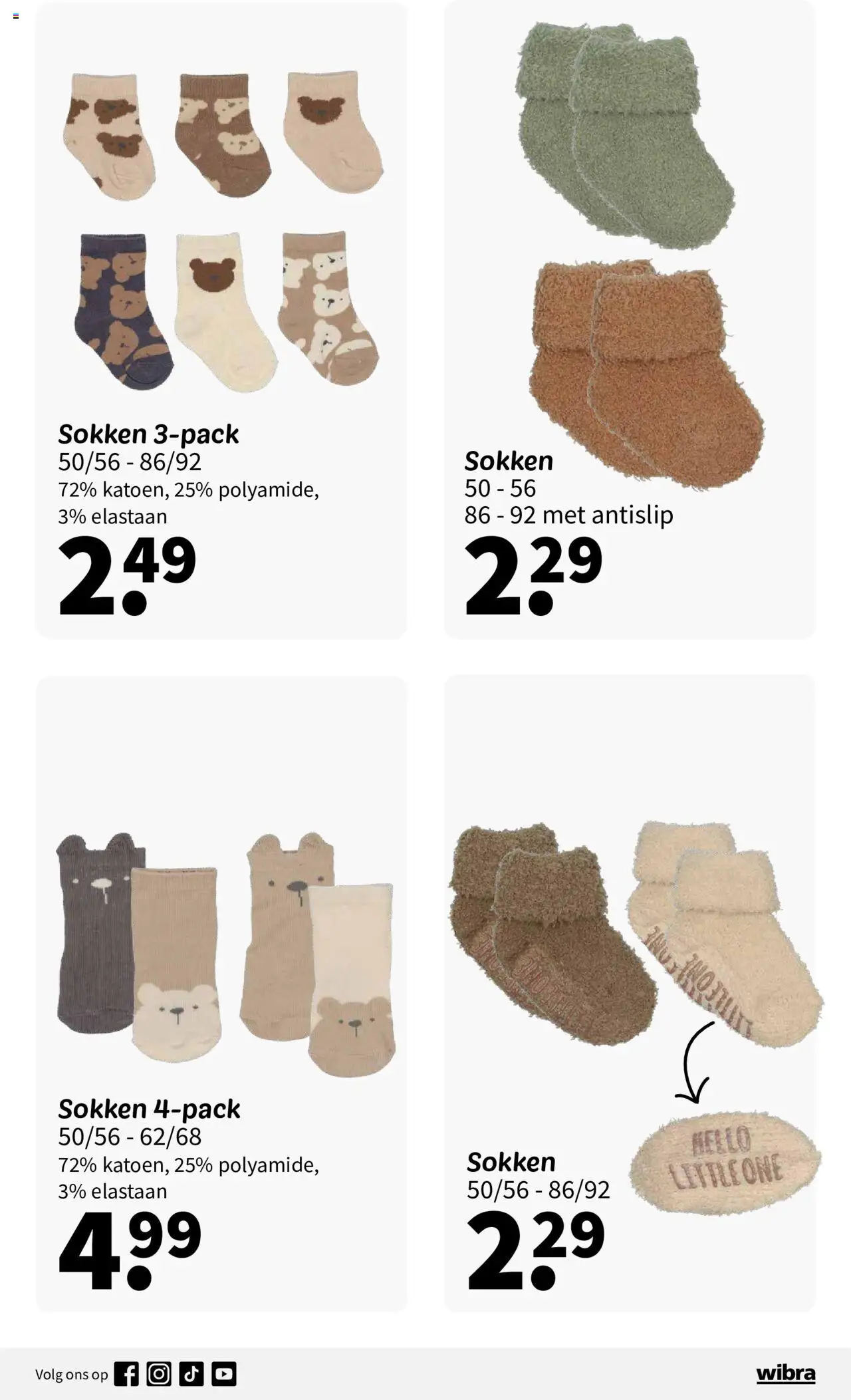  | Pagina: 15 | Producten: Sokken