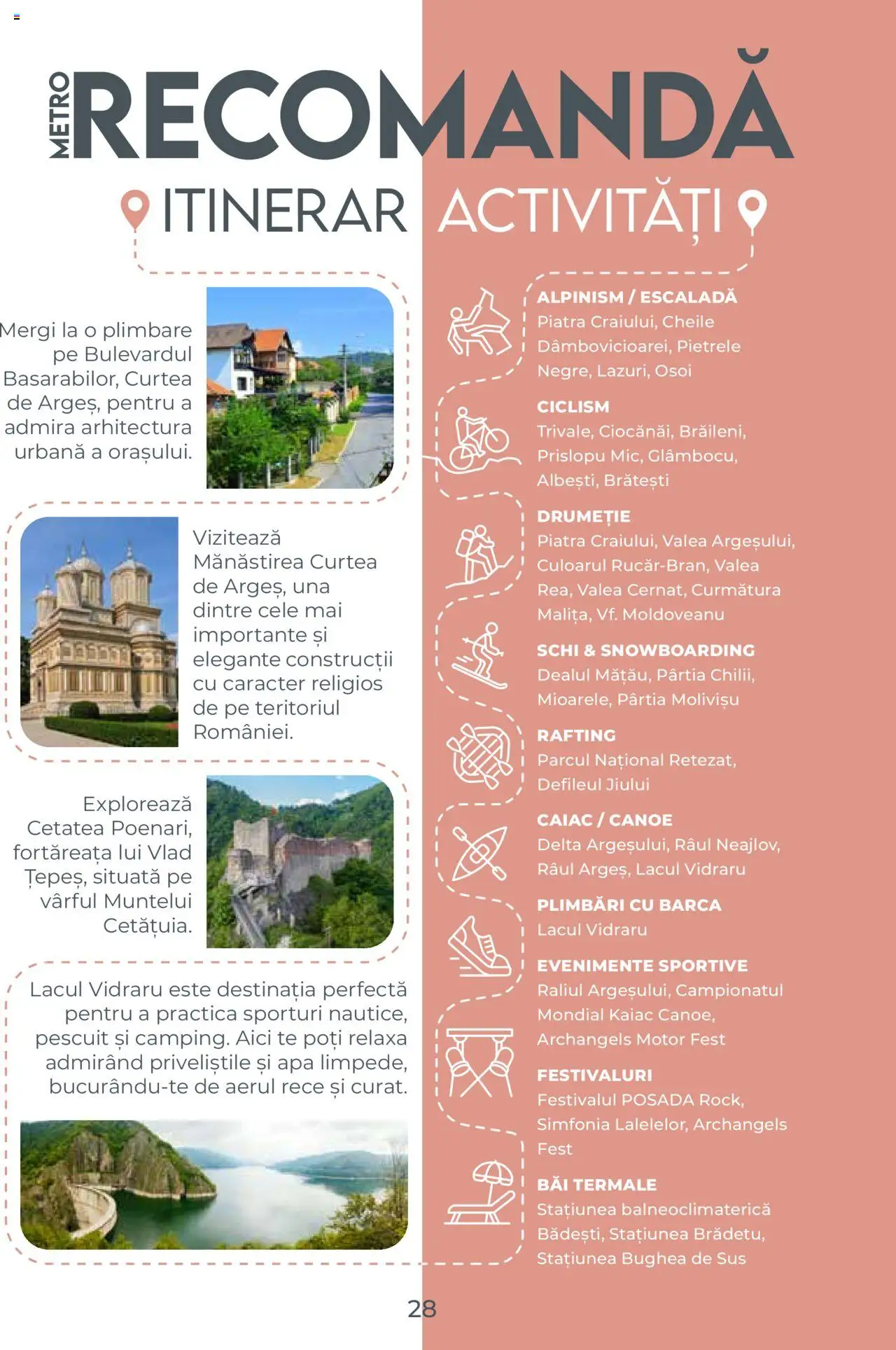 Metro catalog - Ghid de călătorie România – valabil de la 01.08.2025 | Pagină: 28 | Produse: Apă