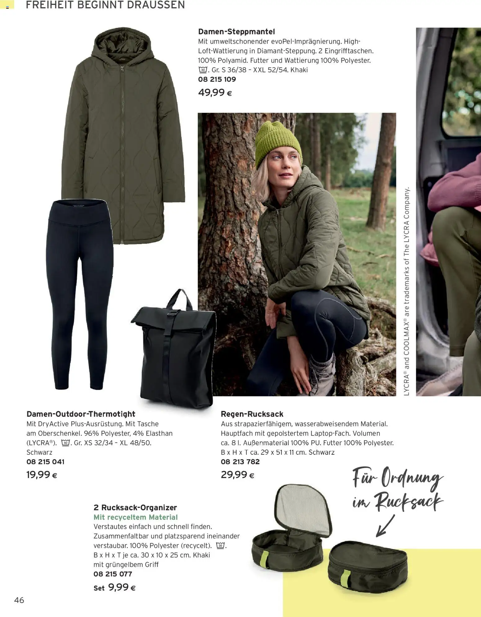 Tchibo Eduscho - Katalog Januar 2026 gültig ab 01.01.2026 | Seite: 46 | Produkte: Rucksack, Tasche