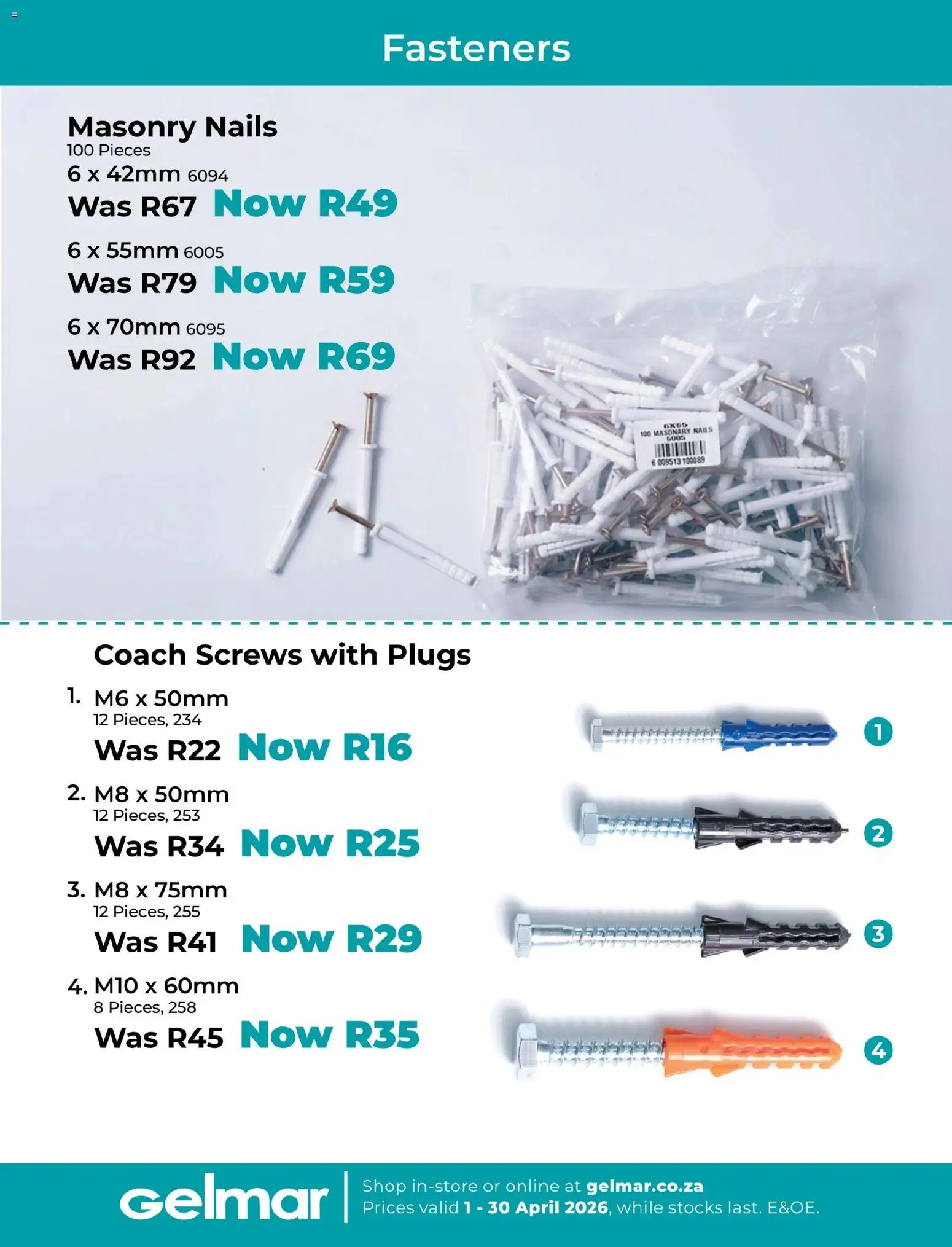 New Gelmar catalogue – valid from 01.04.2026 | Page: 6
