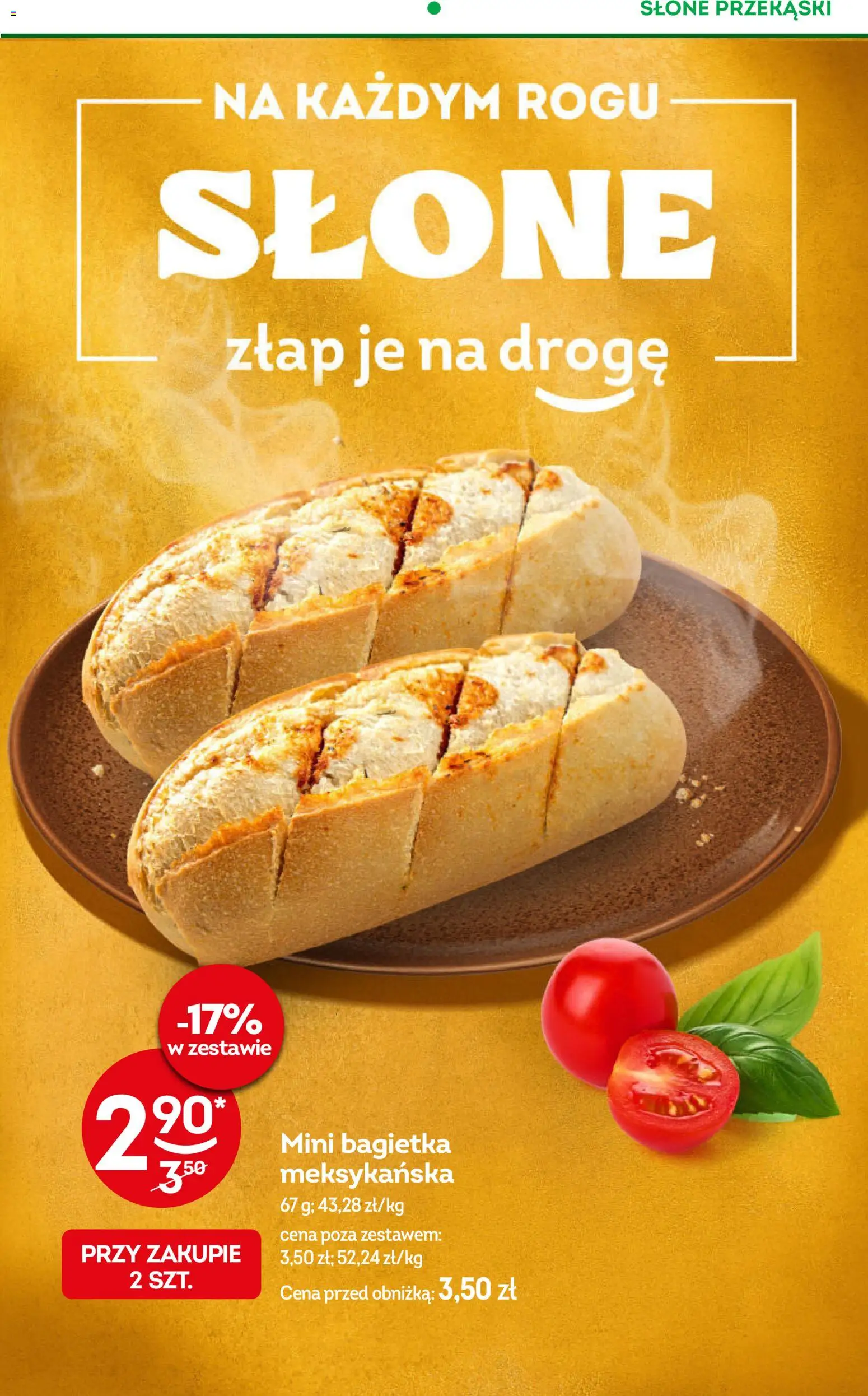 Żabka Gazetka od 22.10.2025 | Strona: 46 | Produkty: Bagietka