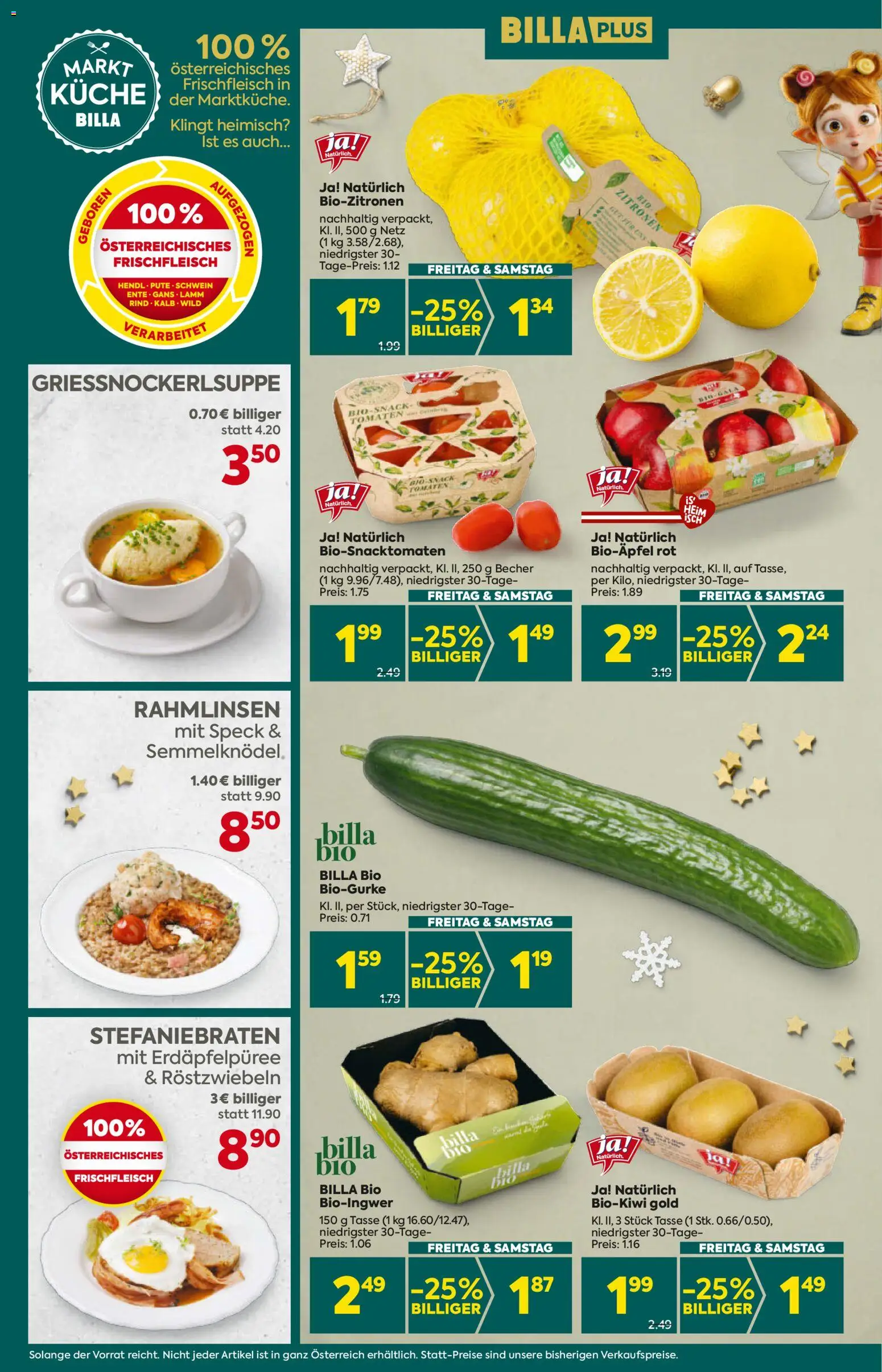 Billa Plus Flugblatt - Steiermark gültig ab 20.11.2025 | Seite: 8 | Produkte: Tomaten