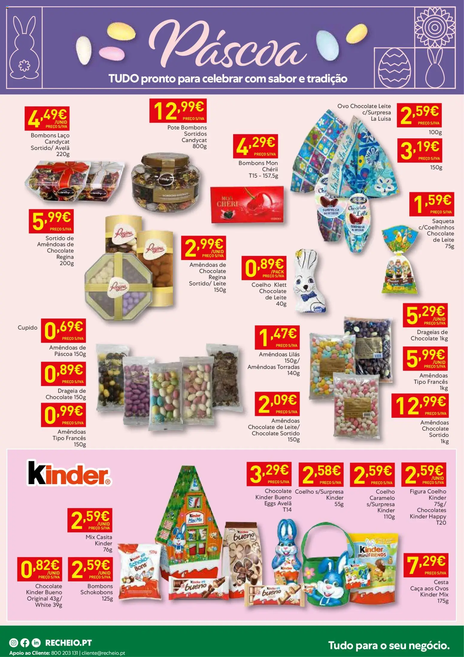 Recheio folheto Madeira │ válido de 03.03.2026 | Página: 16 | Produtos: Amêndoas, Chocolates, Ovos, Chocolate