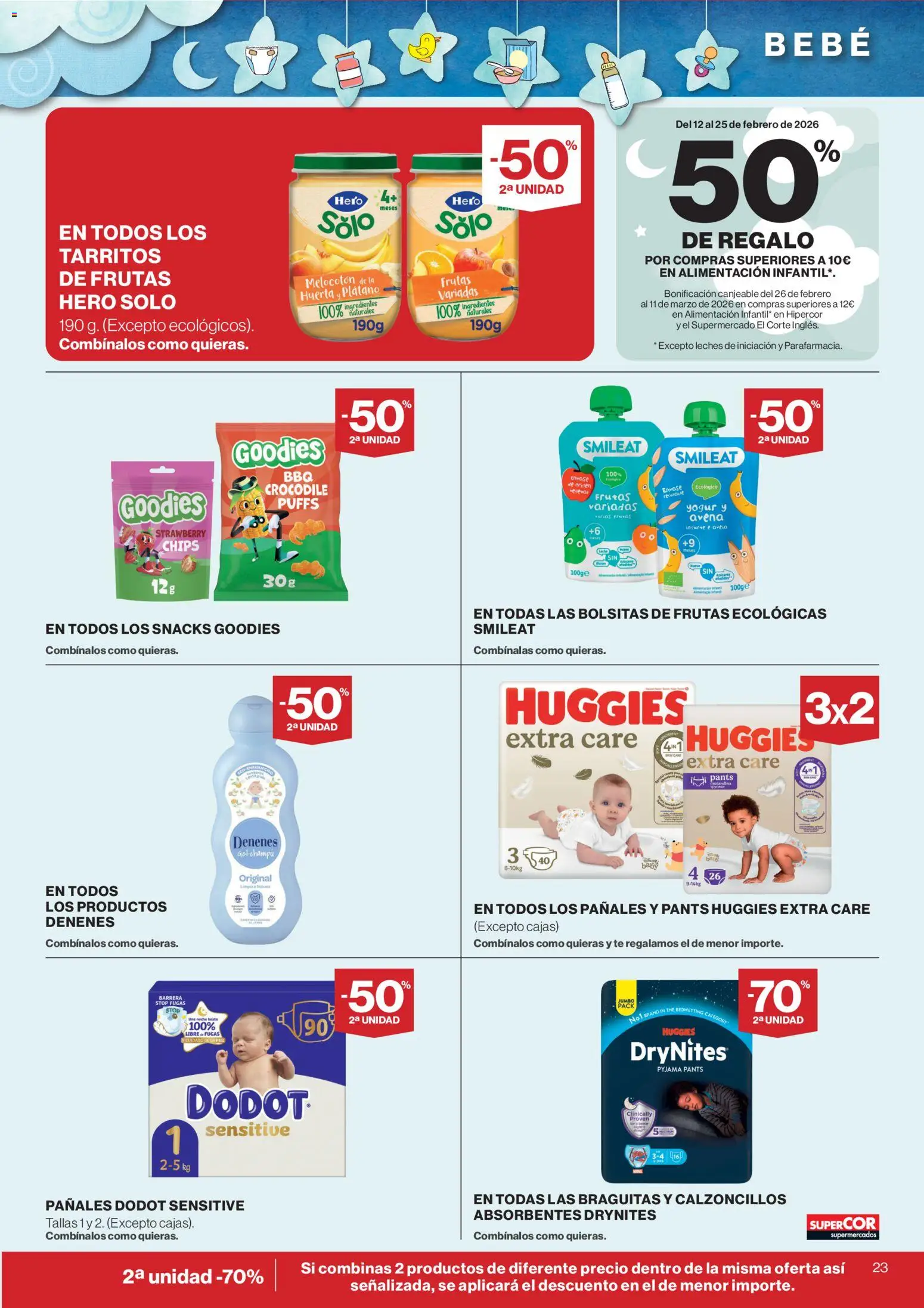 Supercor Canarias │ válido desde el 12.02.2026 | Página: 23 | Productos: Κρεμάστρα, Yogur, Té