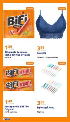  | Page: 23 | Produits: Salami, Thé