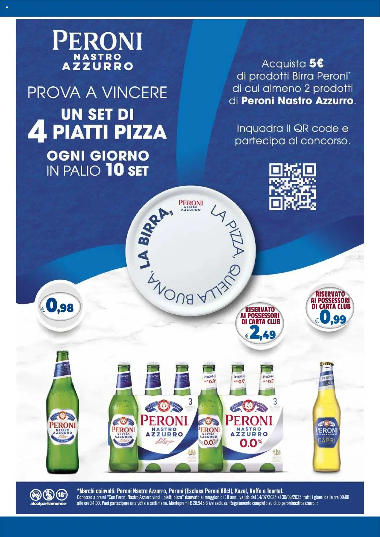 Volantino Galassia del 07.08.2025 | Pagina: 11 | Prodotti: Pizza, Birra