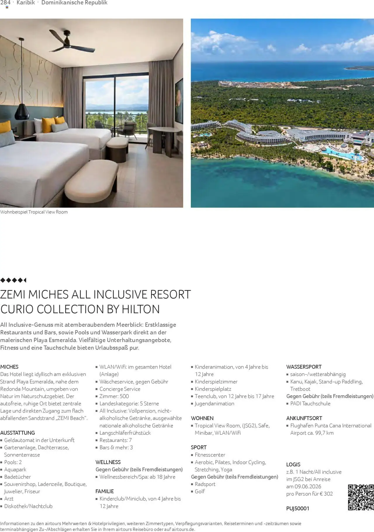 TUI airtours Katalog  Erstklassige Fernreisen 2025/26 – gültig ab 01.11.2025 | Seite: 284