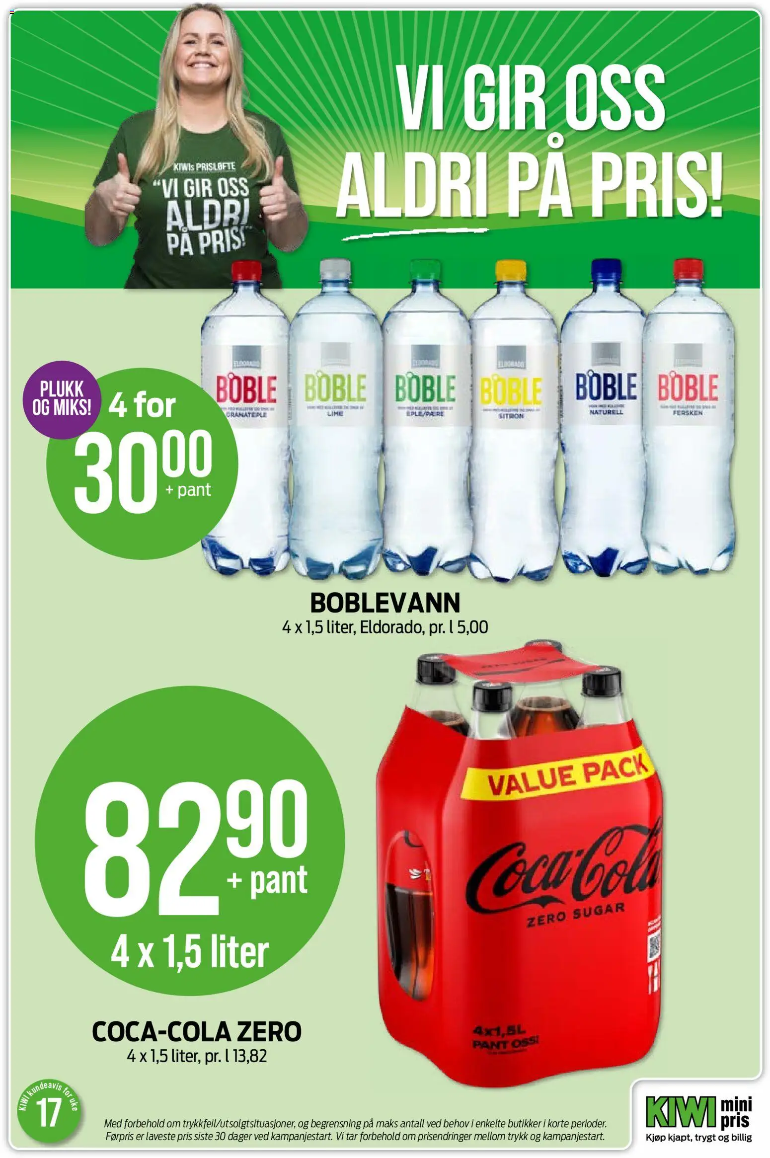 {H1} | Side: 18 | Produkter: Kiwi, Fersken, Lime, Granateple