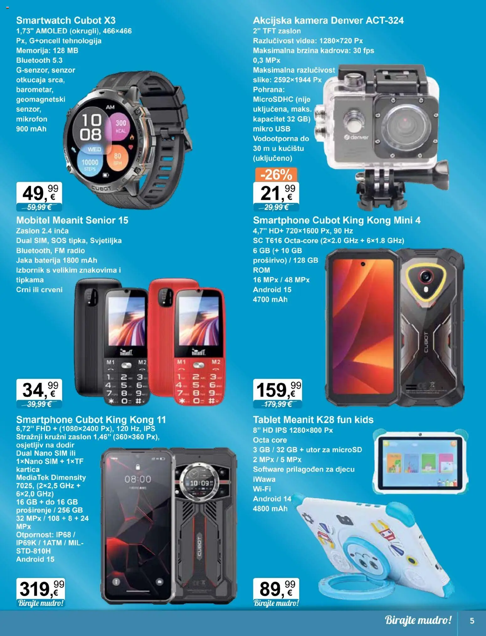 KTC katalog | vrijedi od 04.02.2026 | Stranica: 5 | Proizvodi: Smartwatch, Svjetiljka, Tablet, Mikrofon