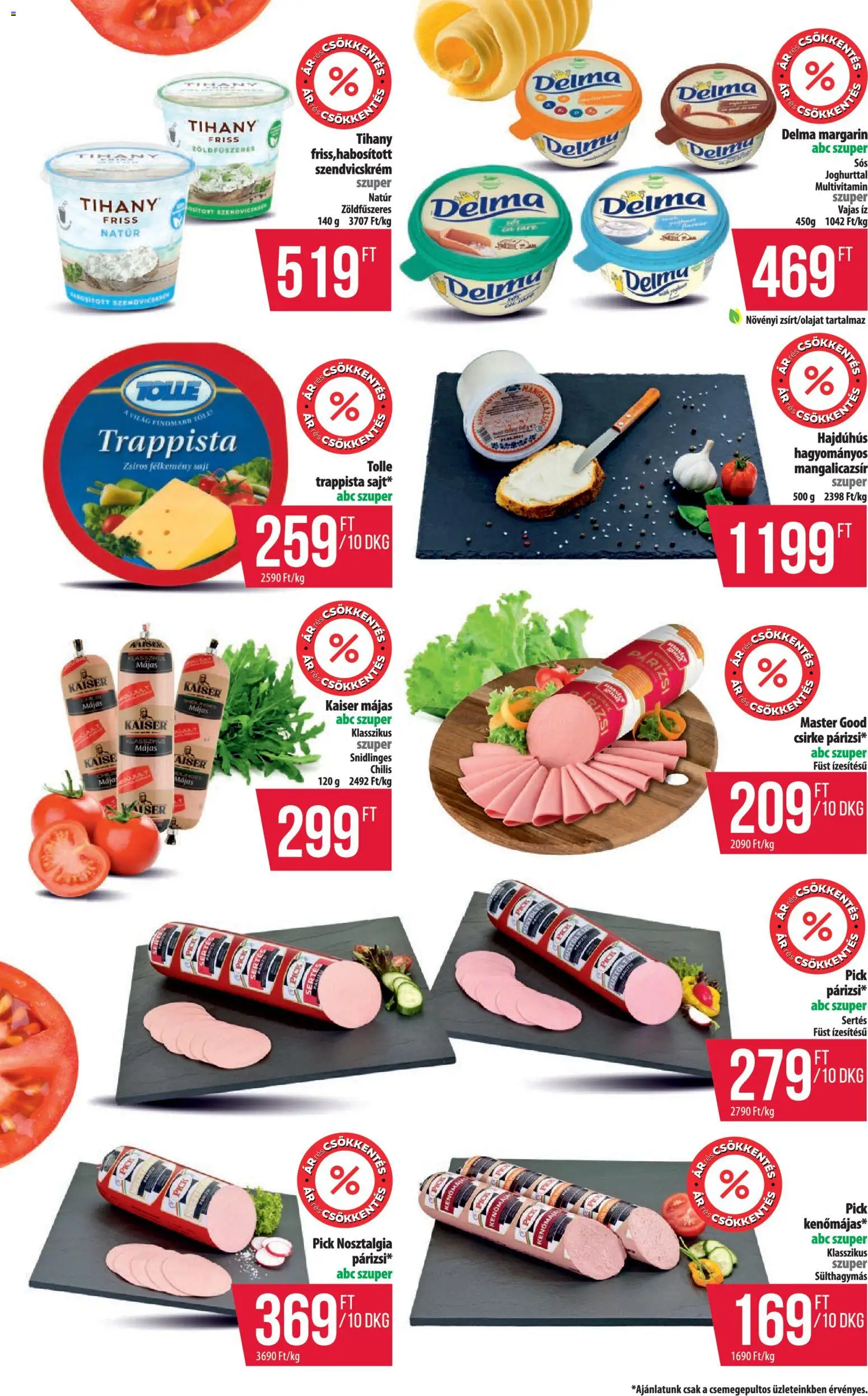 COOP akciós ujság - amely érvényes a következő dátumtól: 05.03.2026 | Oldal: 3 | Termékek: Szendvicskrém, Pick, Sajt, Multivitamin