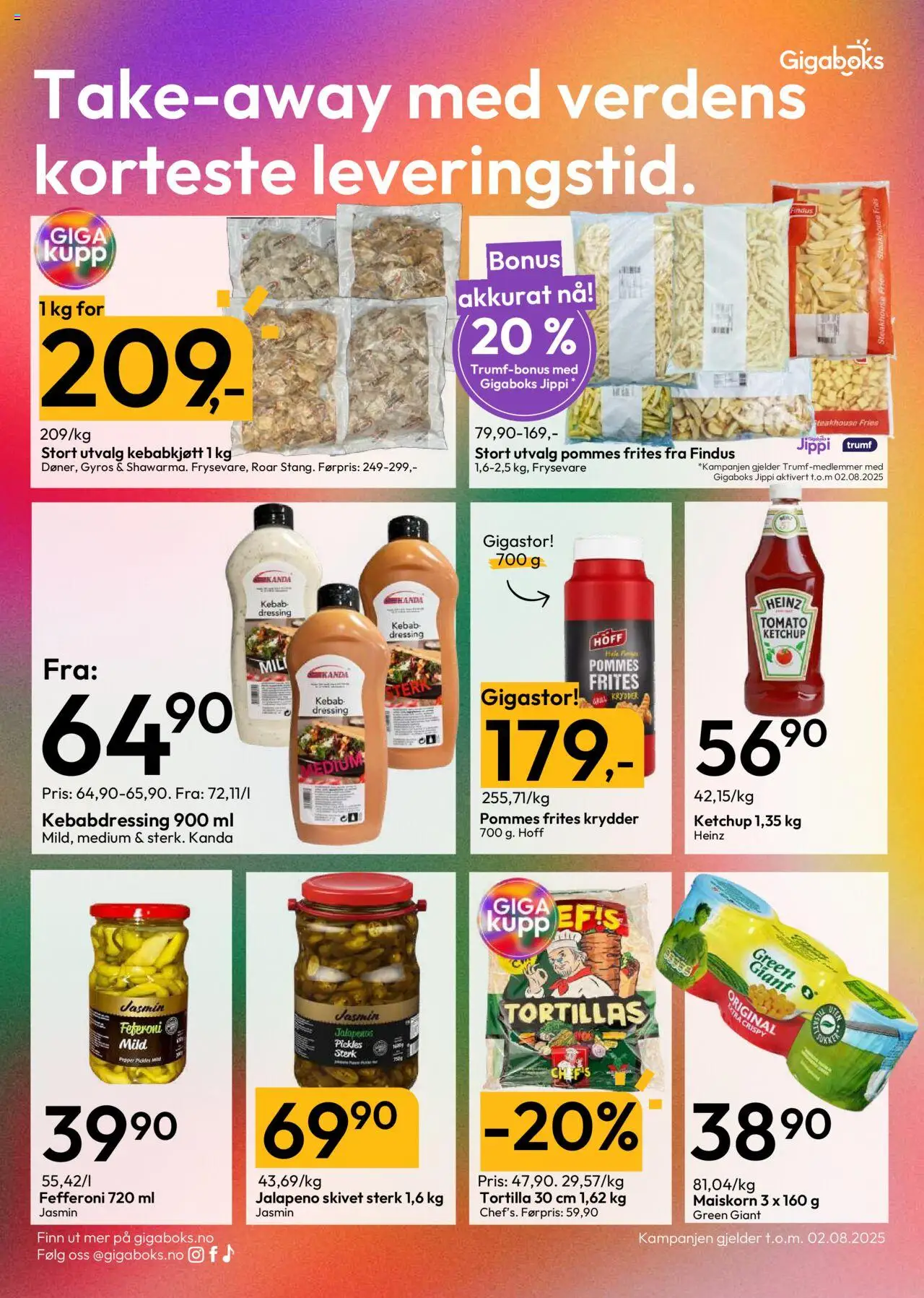  | Side: 5 | Produkter: Ketchup, Lammekød, Pommes frites, Kebabkjøtt
