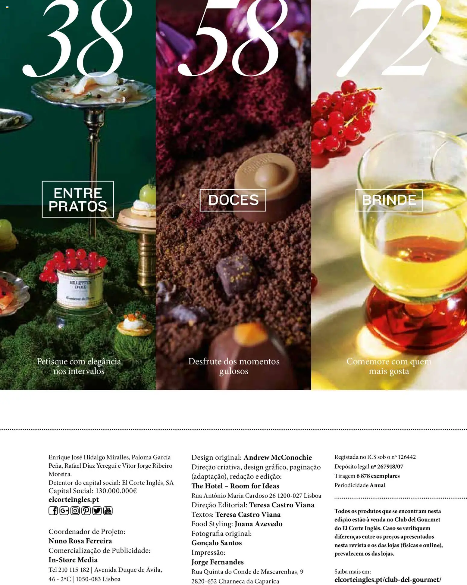 El Corte Ingles folheto │ válido de 26.11.2025 | Página: 5 | Produtos: Pratos, Doces