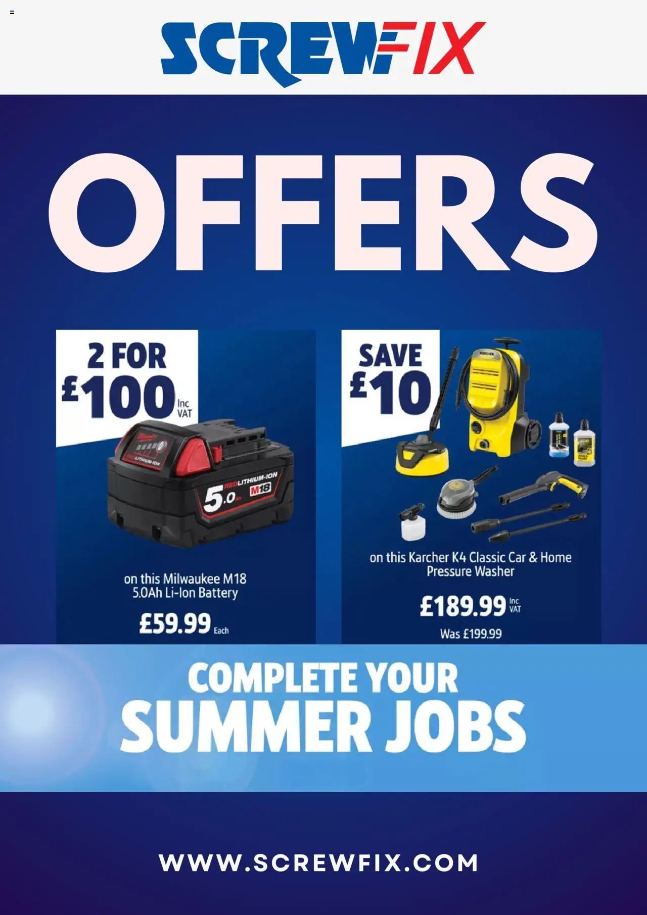  | Page: 1 | Products: Battery, Pressure washer