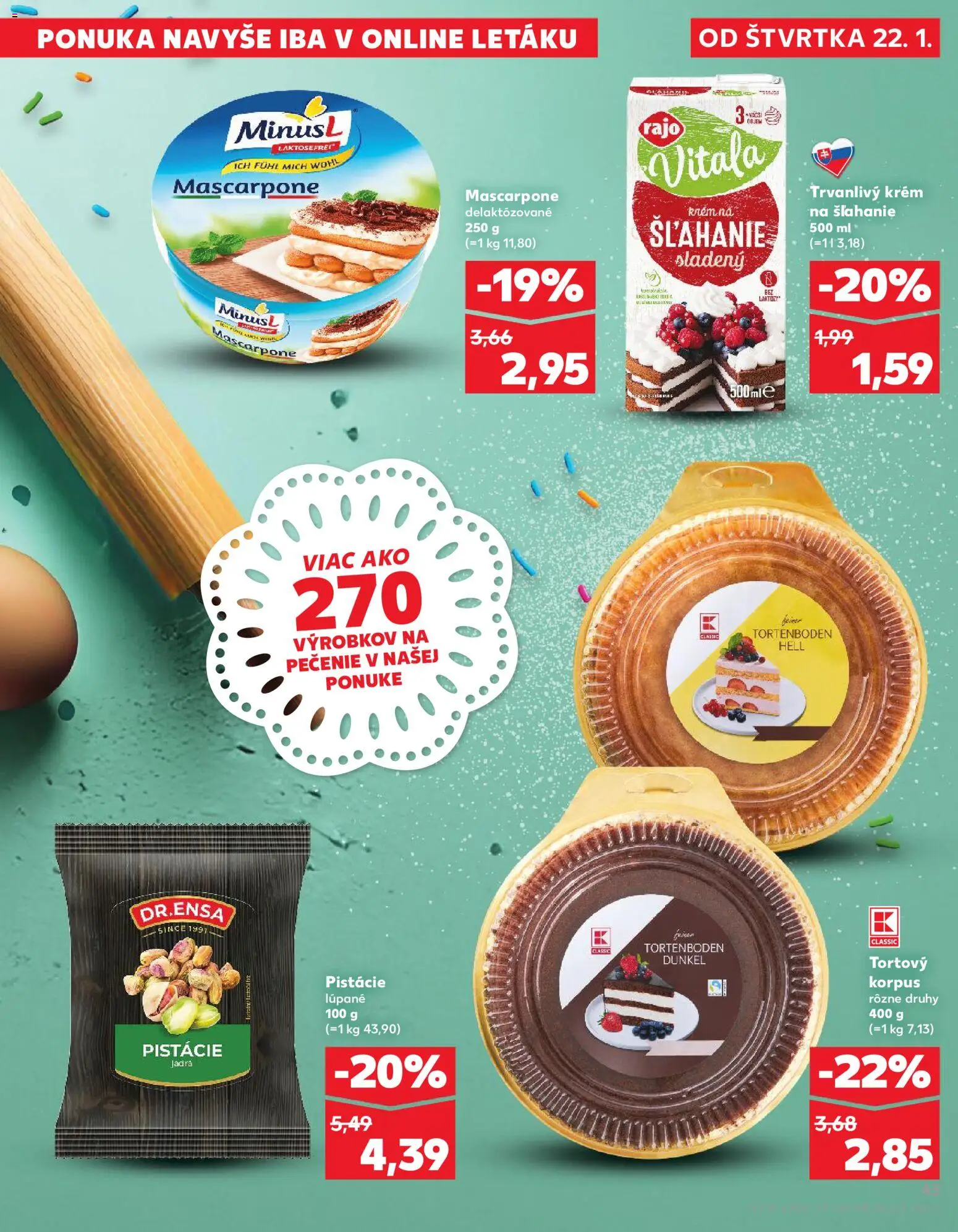Nové Kaufland akcie – leták je platný od 22.01.2026 | Strana: 43