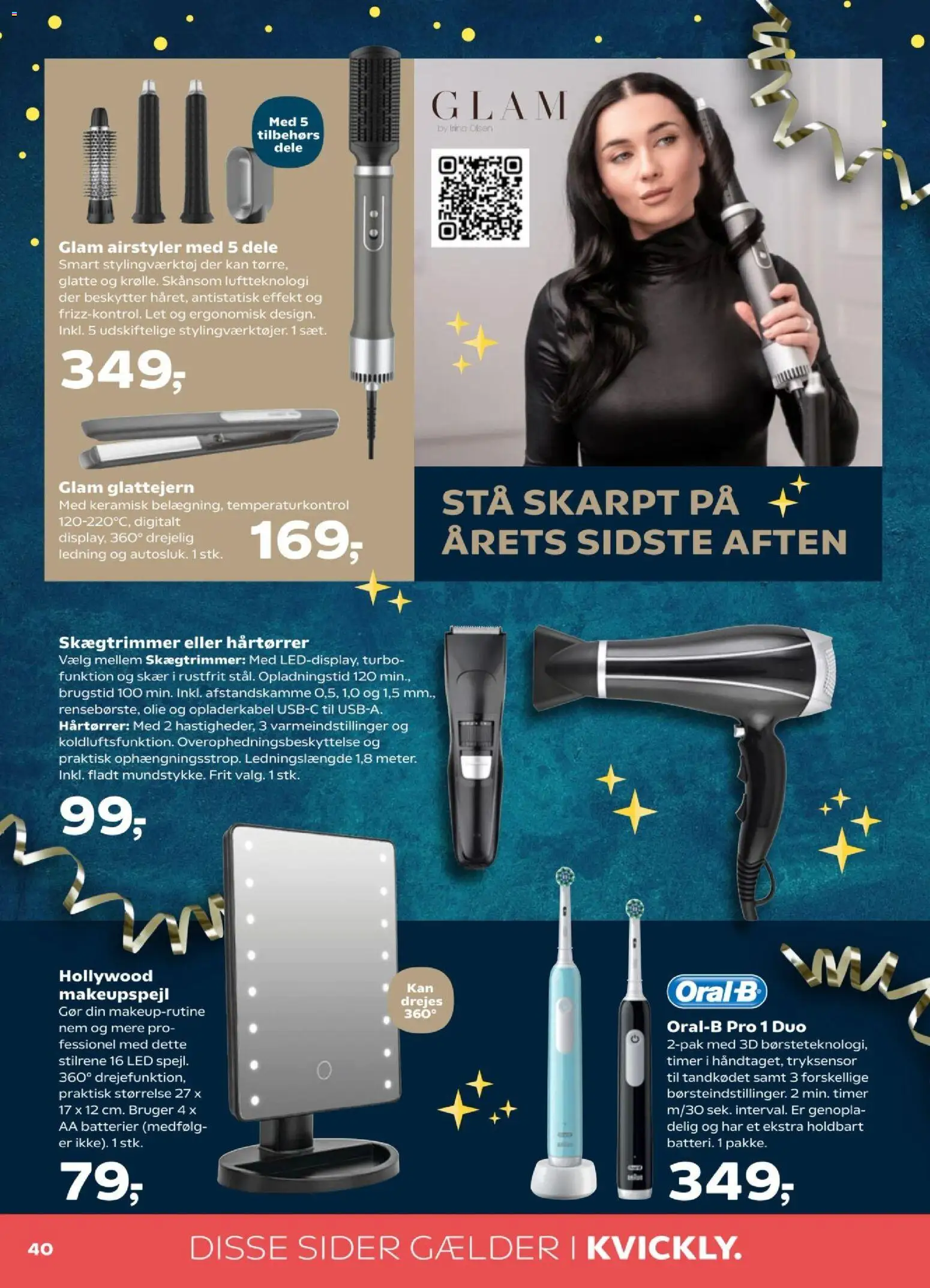 Kvickly tilbudsavis – gyldig fra 26.12.2025 | Side: 44 | Produkter: Olie, Batterier, Hårtørrer, Glattejern