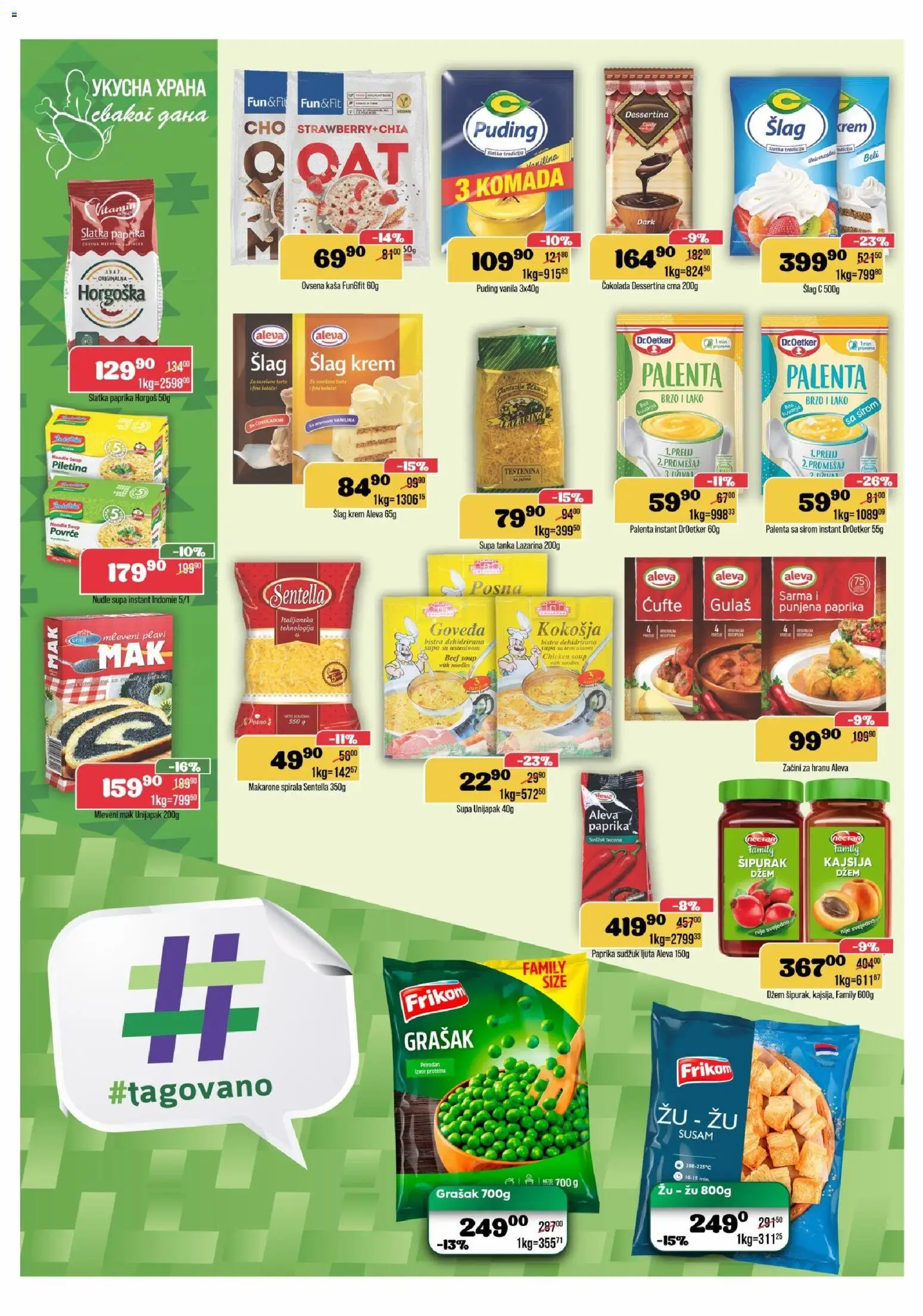 Europrom katalog - važi od 03.12.2025 | Strana: 6 | Proizvode: Mleveni mak, Šlag, So, Piletina