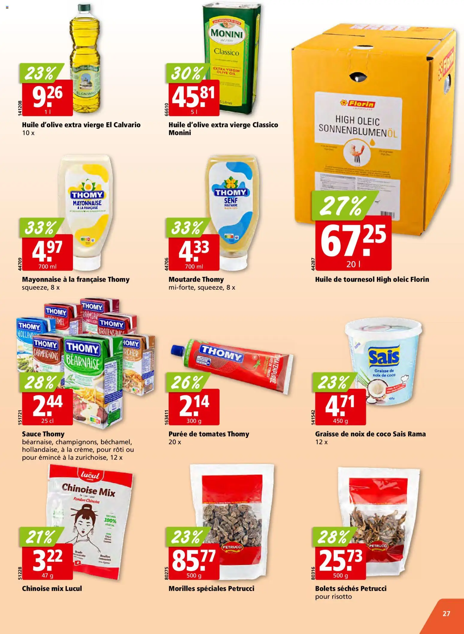 Aligro Aktionen Chavannes, Matran, Genève, Sion – gültig ab 15.12.2025 | Seite: 27 | Produkte: Champignons, Mayonnaise, Fondue