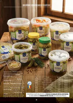 Ofertele Metro valabile de la 21.04.2026 | Pagină: 20 | Produse: Ardei iute, Oțet, Castraveți, Legume