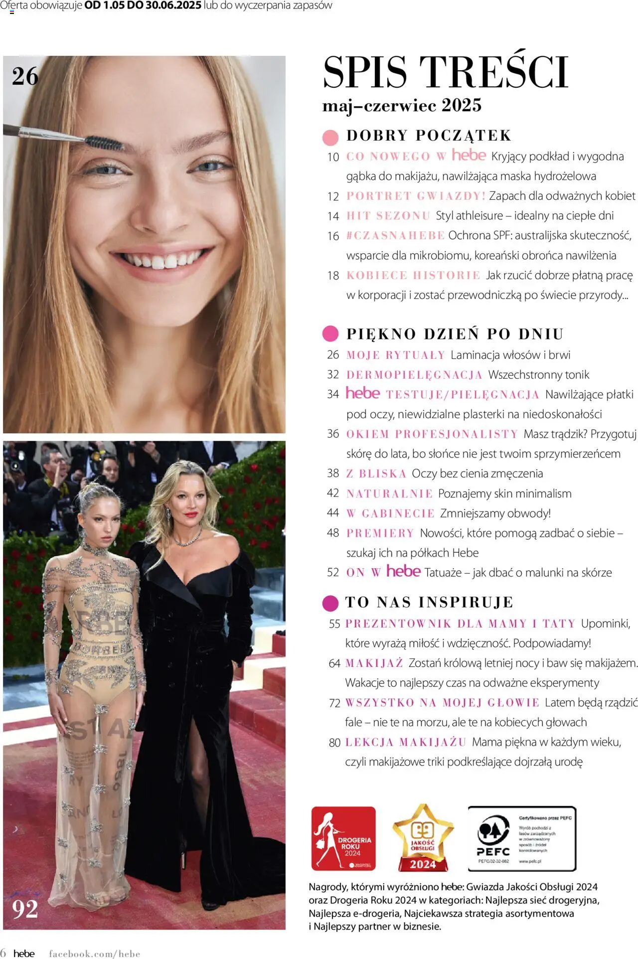 Hebe Gazetka - Magazyn od 01.05.2025 | Strona: 6 | Produkty: Drogeria, Zapach, Gąbka, Maska