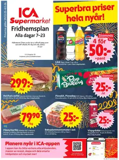 ICA Supermarket - Stockholm - Förhandsvisning av reklamblad från butik ICA Supermarket aktuell från 30.12.2025