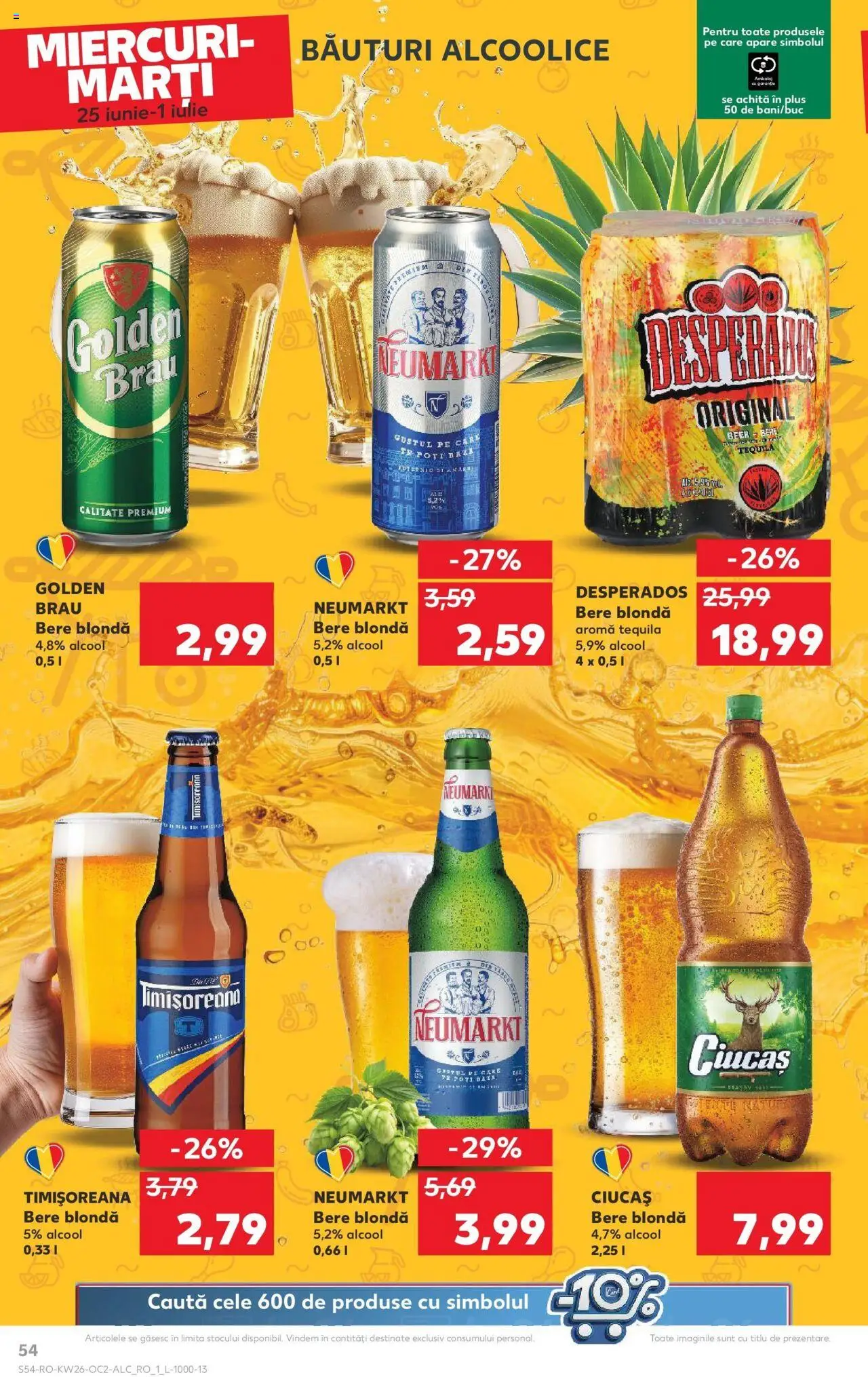 Catalog Kaufland - Bucureşti – valabil de la 25.06.2025 | Pagină: 54 | Produse: Atıştırmalık, Eğitim çantaları, Bere