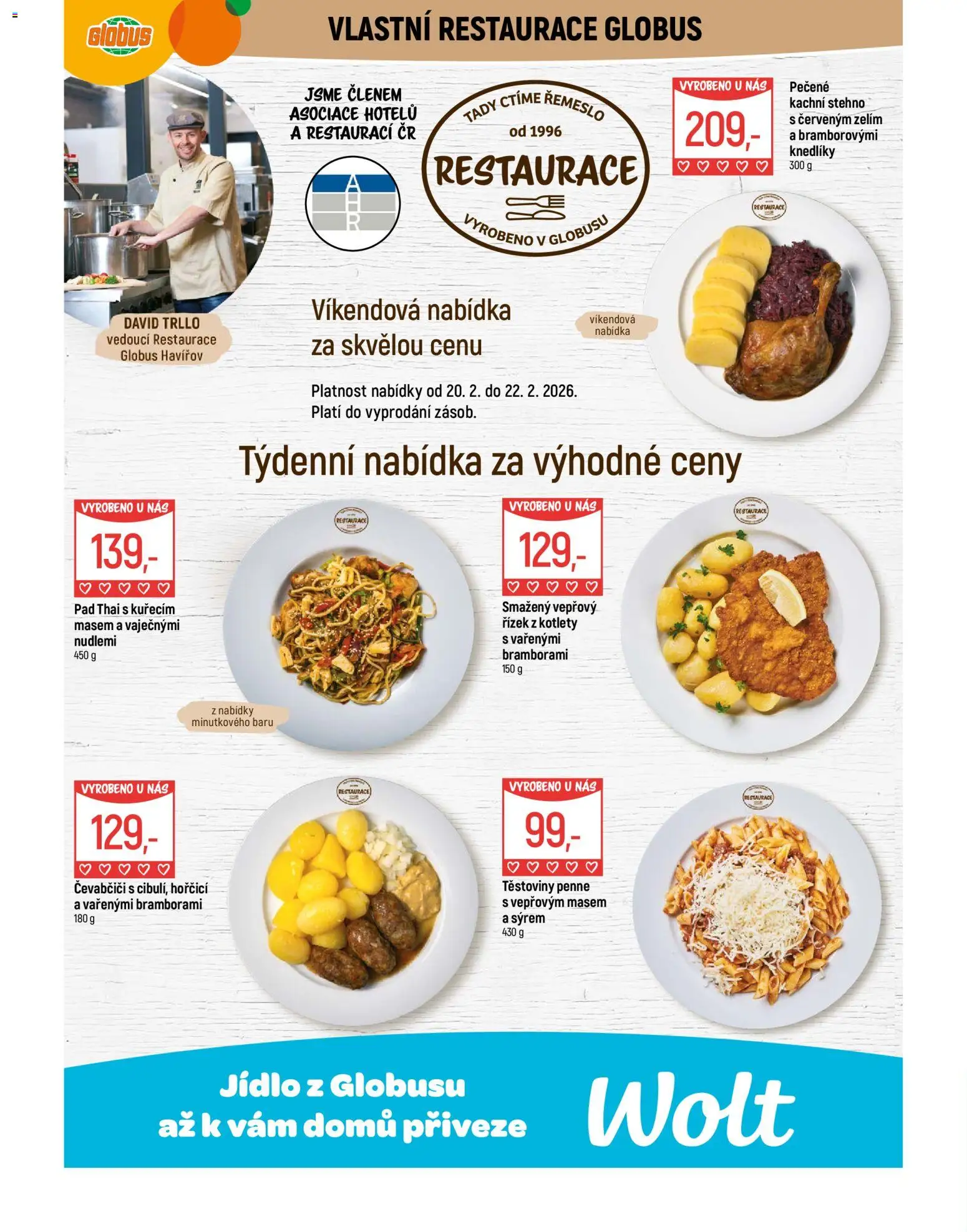 Globus leták - Havířov od 18.02.2026 | Strana: 7 | Produkty: Penne, Globus, Těstoviny