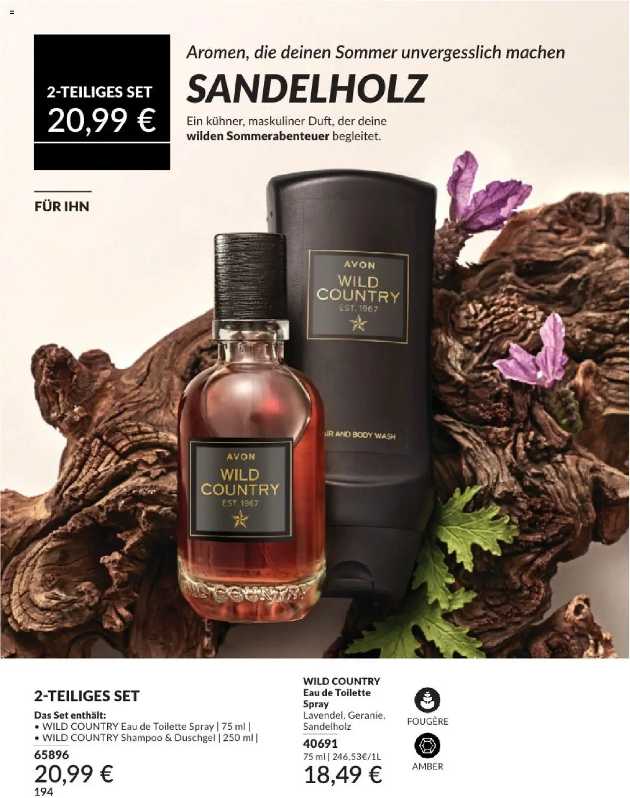 AVON Katalog August 2025 - gültig ab dem 01.08.2025 | Seite: 196 | Produkte: Toilette, Eau de Toilette, Shampoo, Duschgel