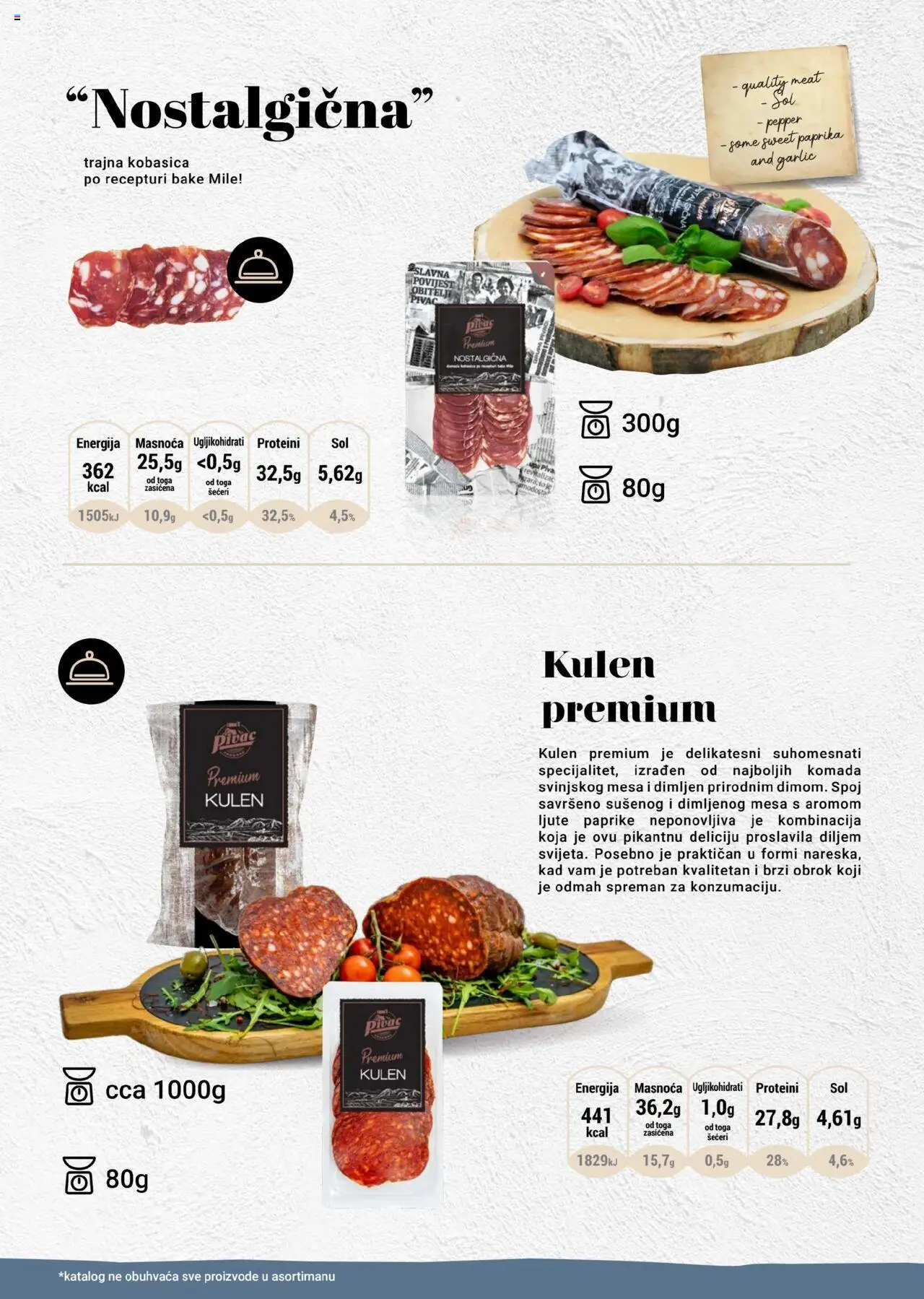 Pivac katalog | vrijedi od 01.12.2024 | Stranica: 9 | Proizvodi: Paprika, Sol, Kobasica, Kulen