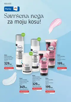 Balea PROFESSIONAL MOLECULAR CARE šampon za kosu, šampon za kosu 250 ml - pregled DM Drogerie kataloga - važi od 01.04.2026 | Strana: 14 | Proizvode: Protein, Balzam, Maska za kosu, Maska