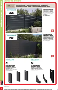 Brico Dépôt - Prévisualisation de Brico Dépôt - L'officiel du bricolage valide à partir de 25.03.2026 | Page: 16 | Produits: Persiennes, Clôture