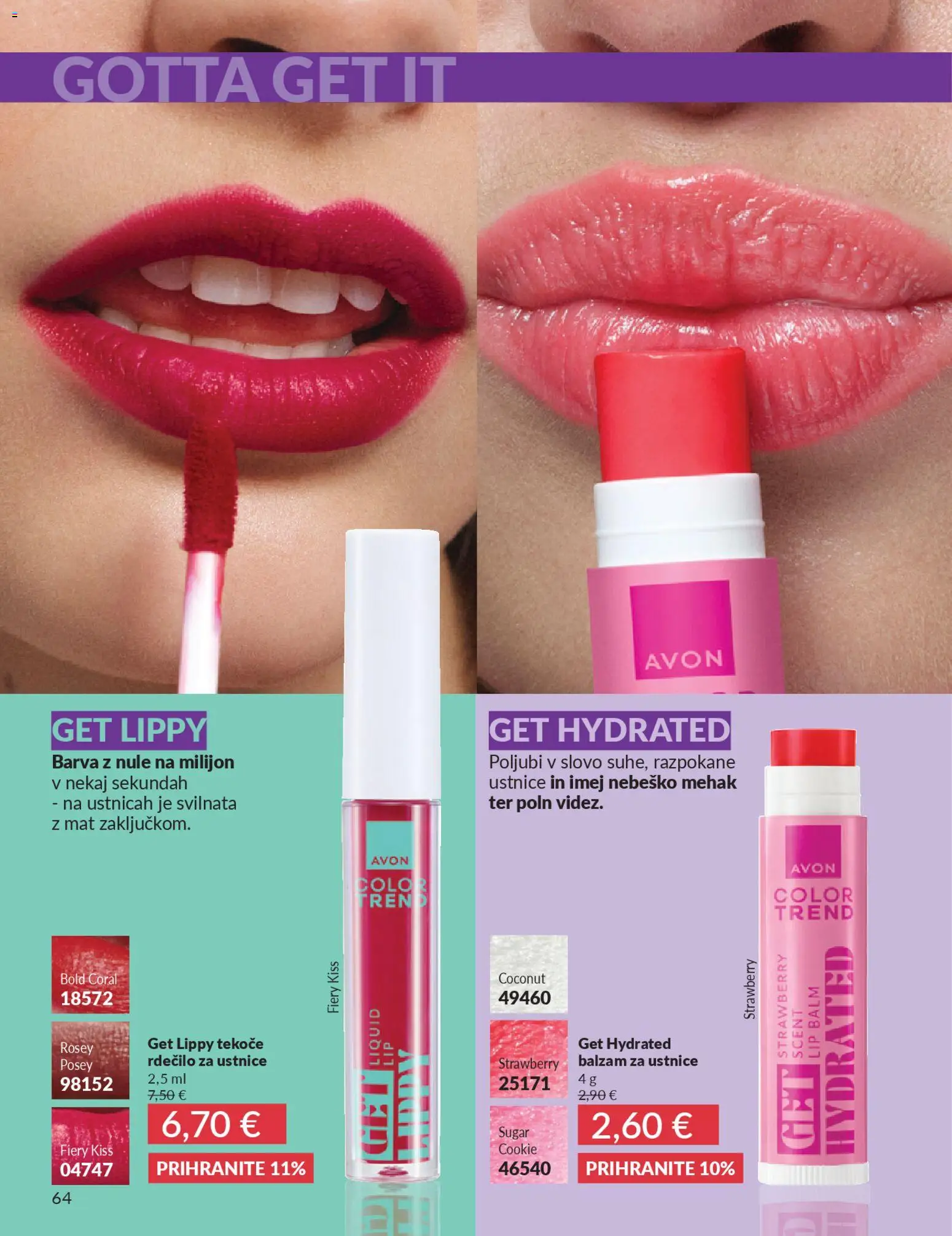 Novi Avon katalog ponudbe – veljaven od 31.03.2026 | Stran: 64