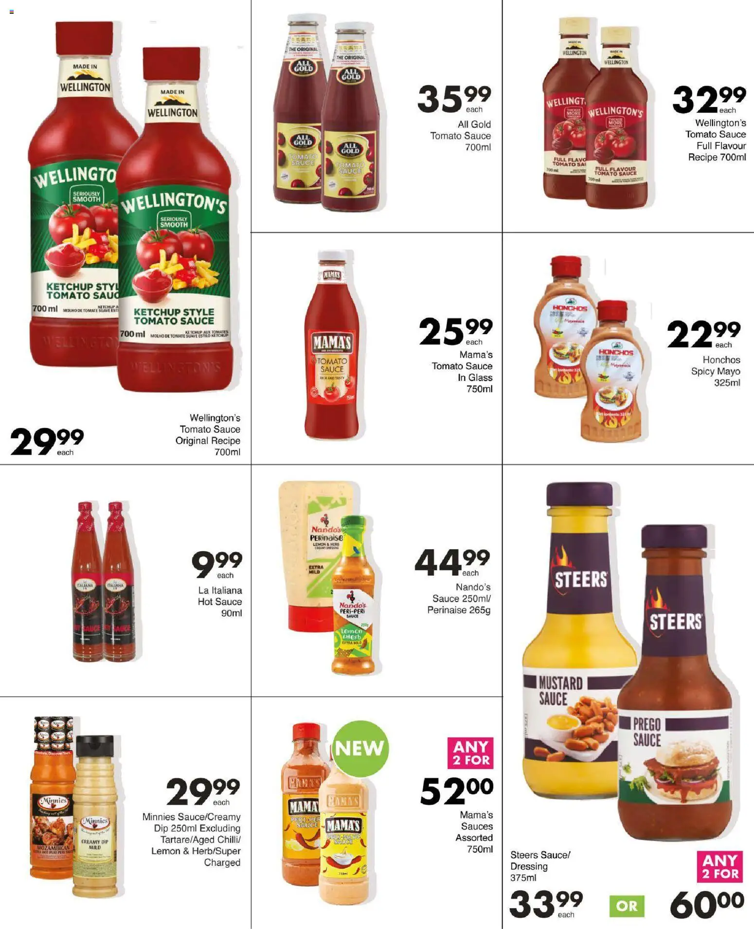 New Save catalogue – valid from 15.01.2026 | Page: 25 | Products: Tomato sauce, Dressing, Sauce, Lemon