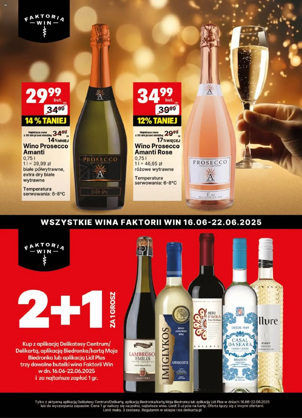 Delikatesy Centrum Gazetka - DeliBarek od 09.06.2025 | Strona: 2 | Produkty: Delikatesy, Wino, Prosecco, Lambrusco