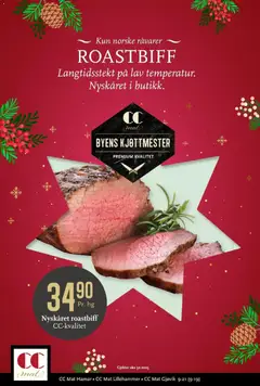 Forhåndsvisning av CC Mat kundeavis gyldig fra 22.12.2025