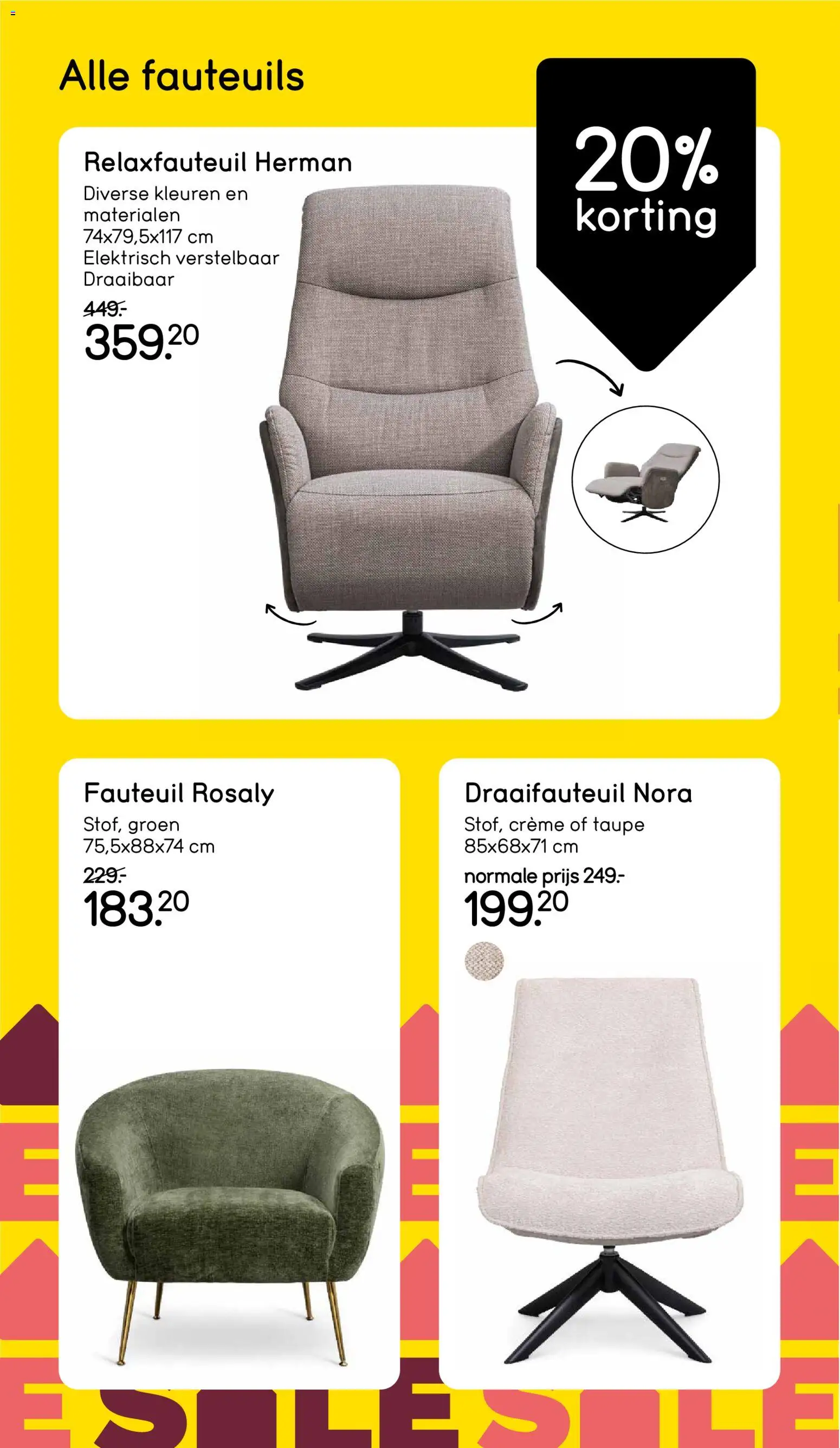 {H1} | Pagina: 14 | Producten: Fauteuil, Crème