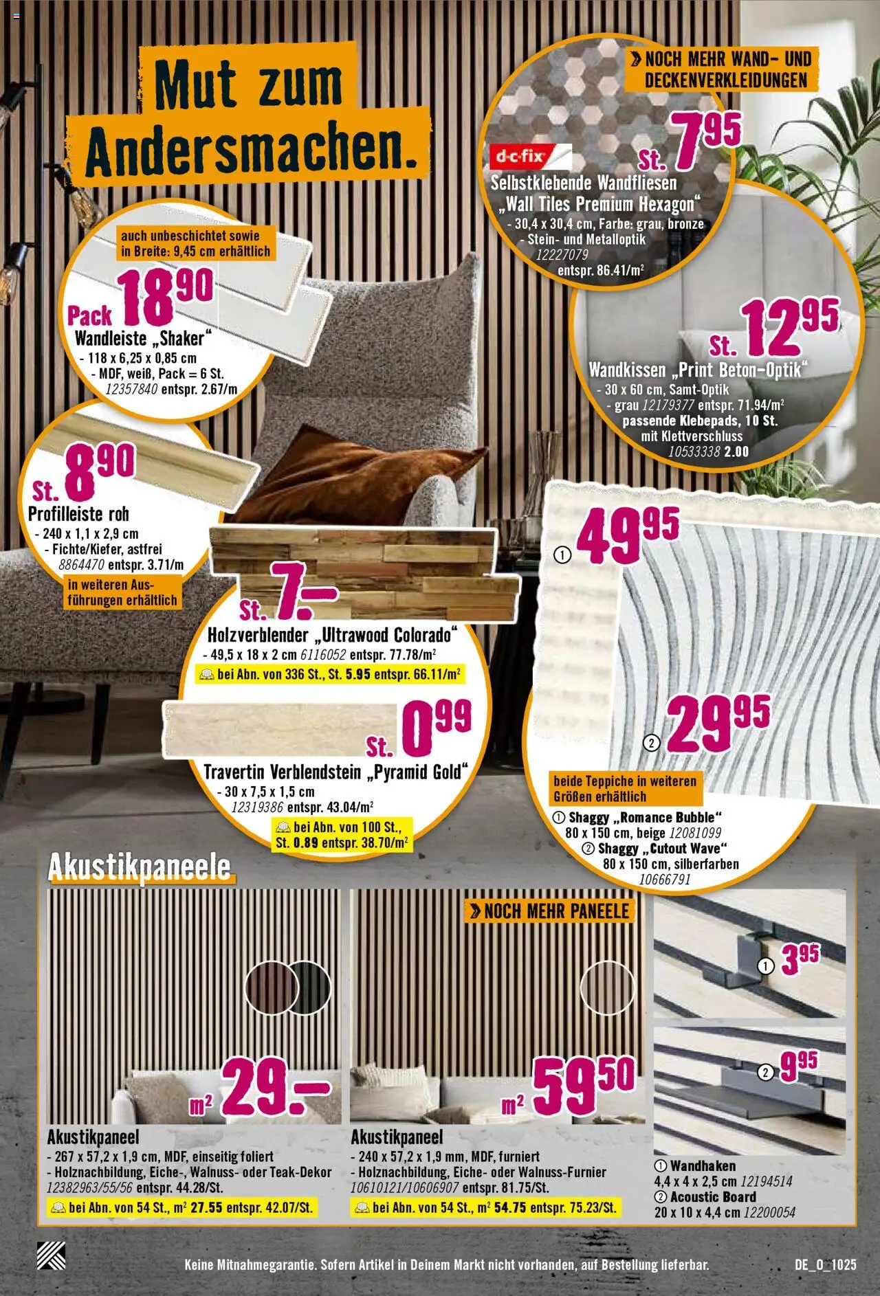 Hornbach Prospekt 	 – gültig ab 04.10.2025 | Seite: 23