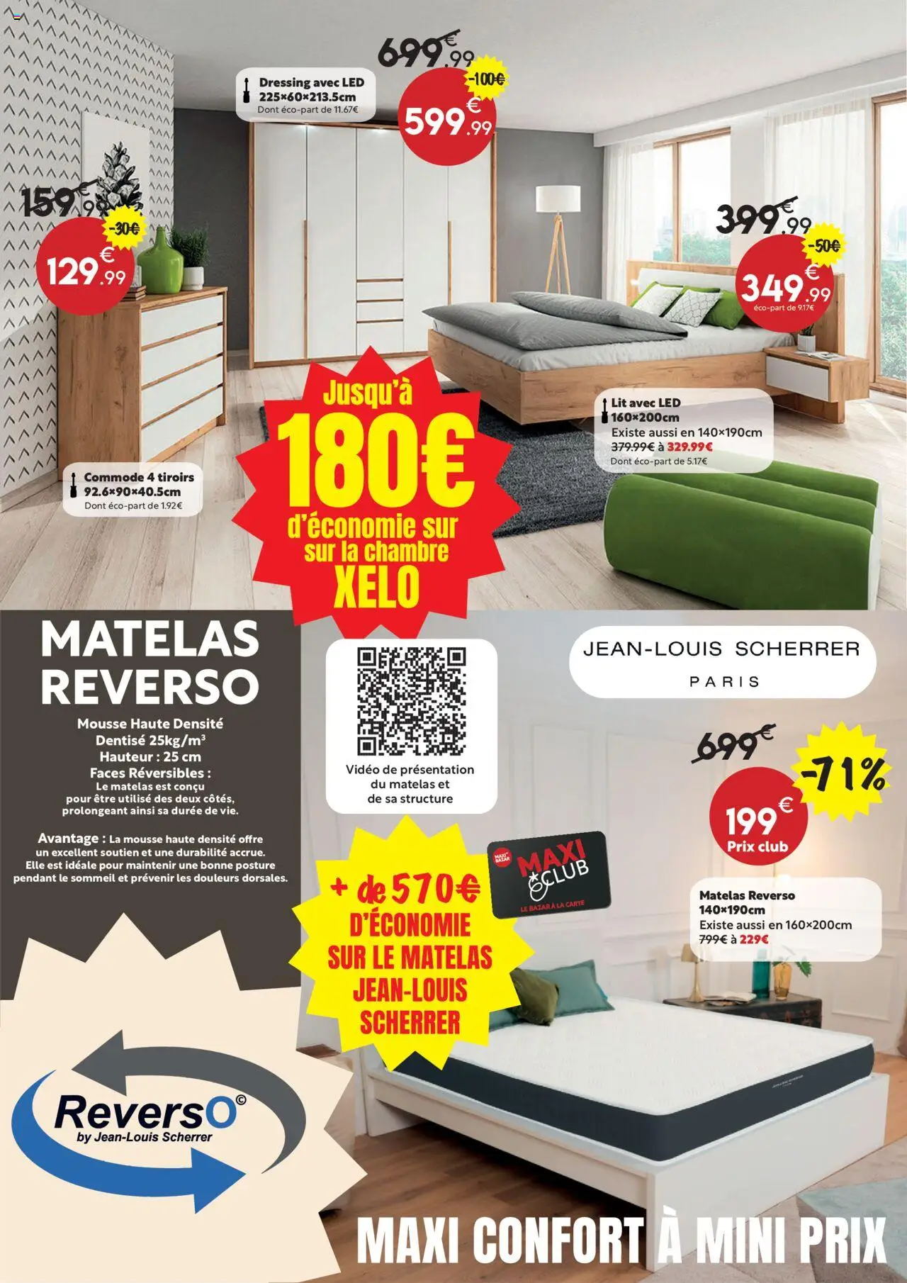  | Page: 9 | Produits: Vidéo, Mousse, Matelas, Tiroirs