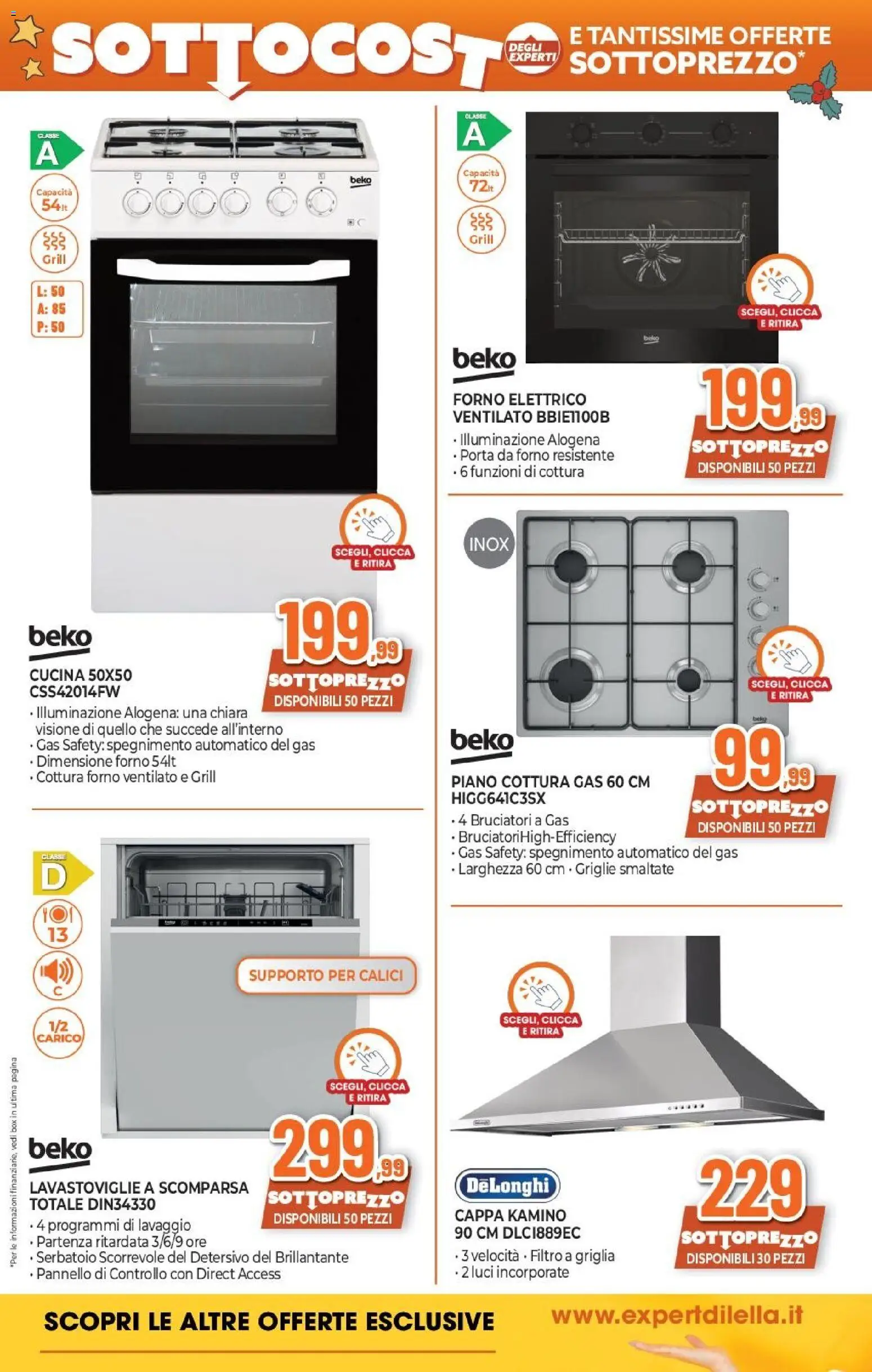 Volantino Expert del 12.12.2025 | Pagina: 28 | Prodotti: Lavastoviglie, Forno, Griglia, Forno elettrico