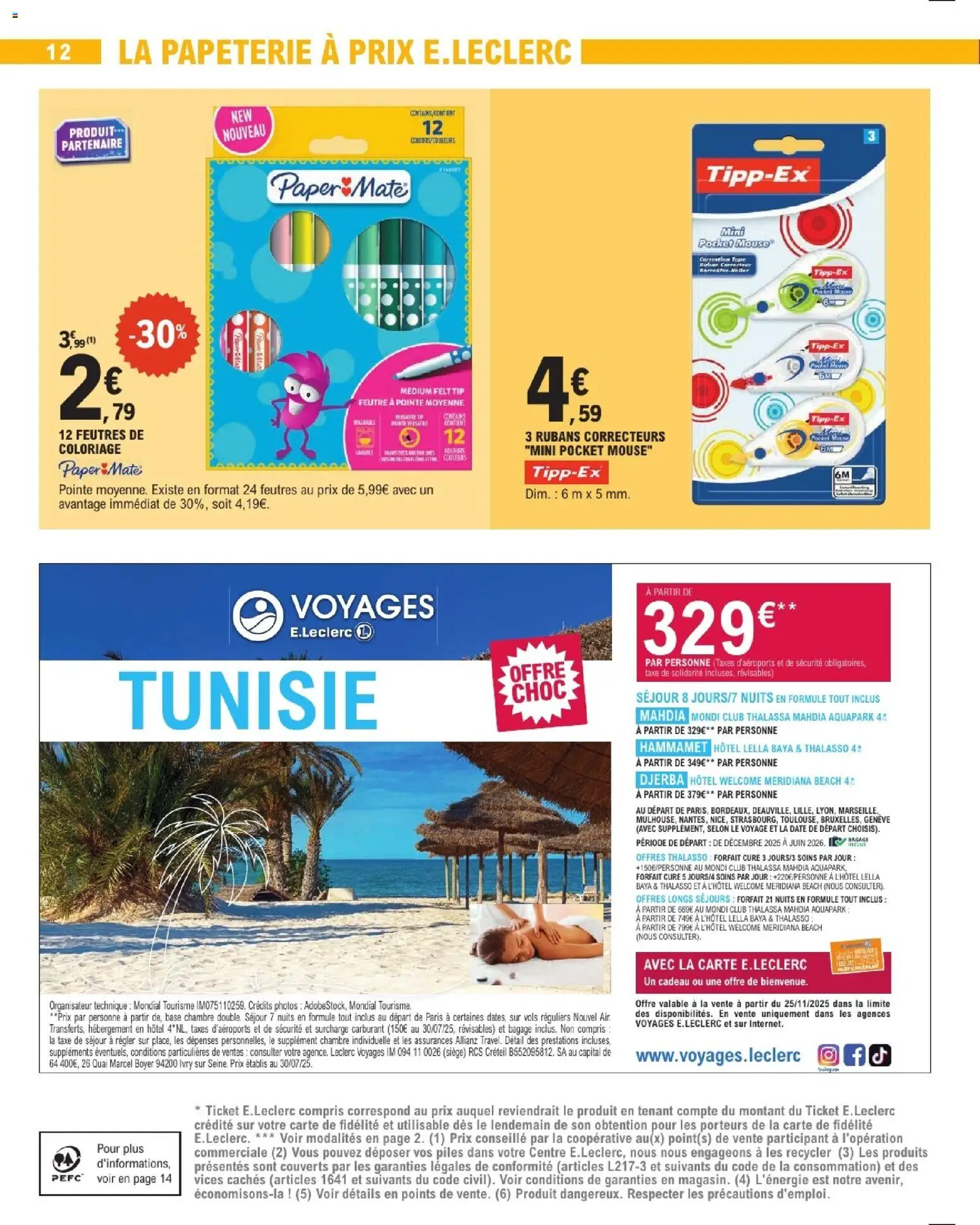 {H1} | Page: 12 | Produits: Base, Correcteur, Piles, Bagage