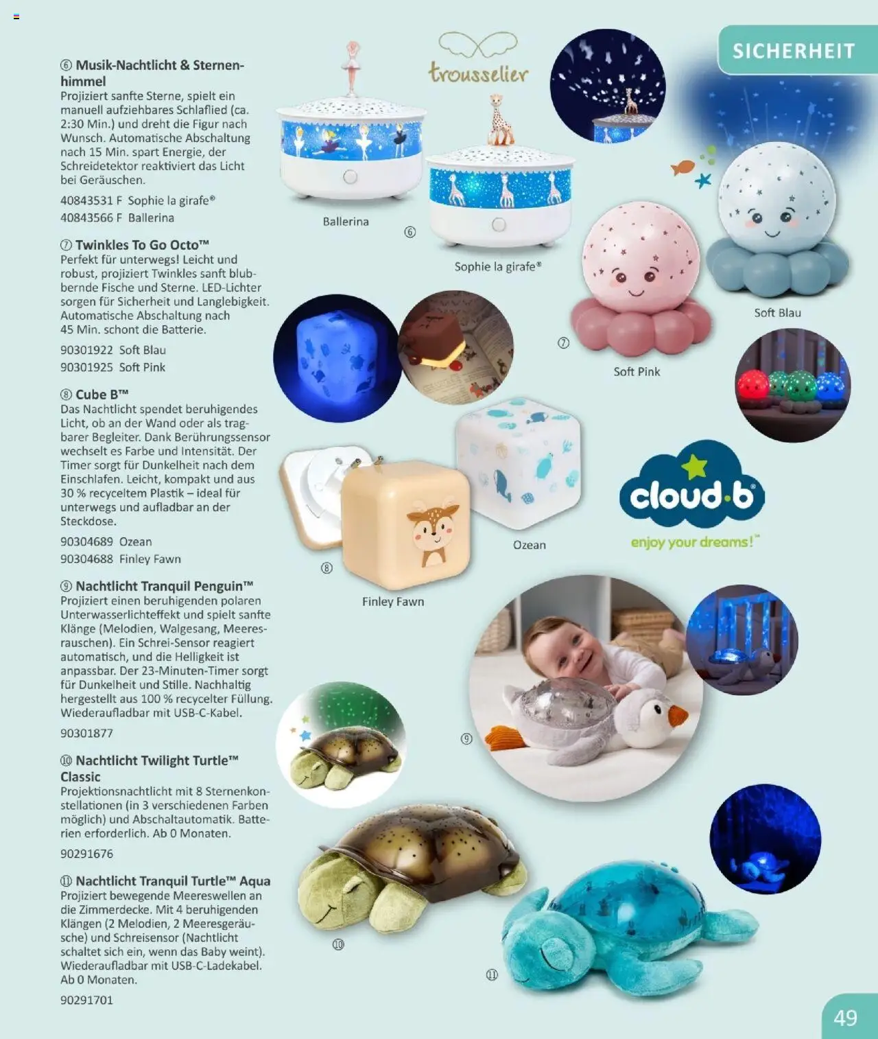 Vedes - Babykatalog - gültig ab dem 01.07.2025 | Seite: 49 | Produkte: Nachtlicht
